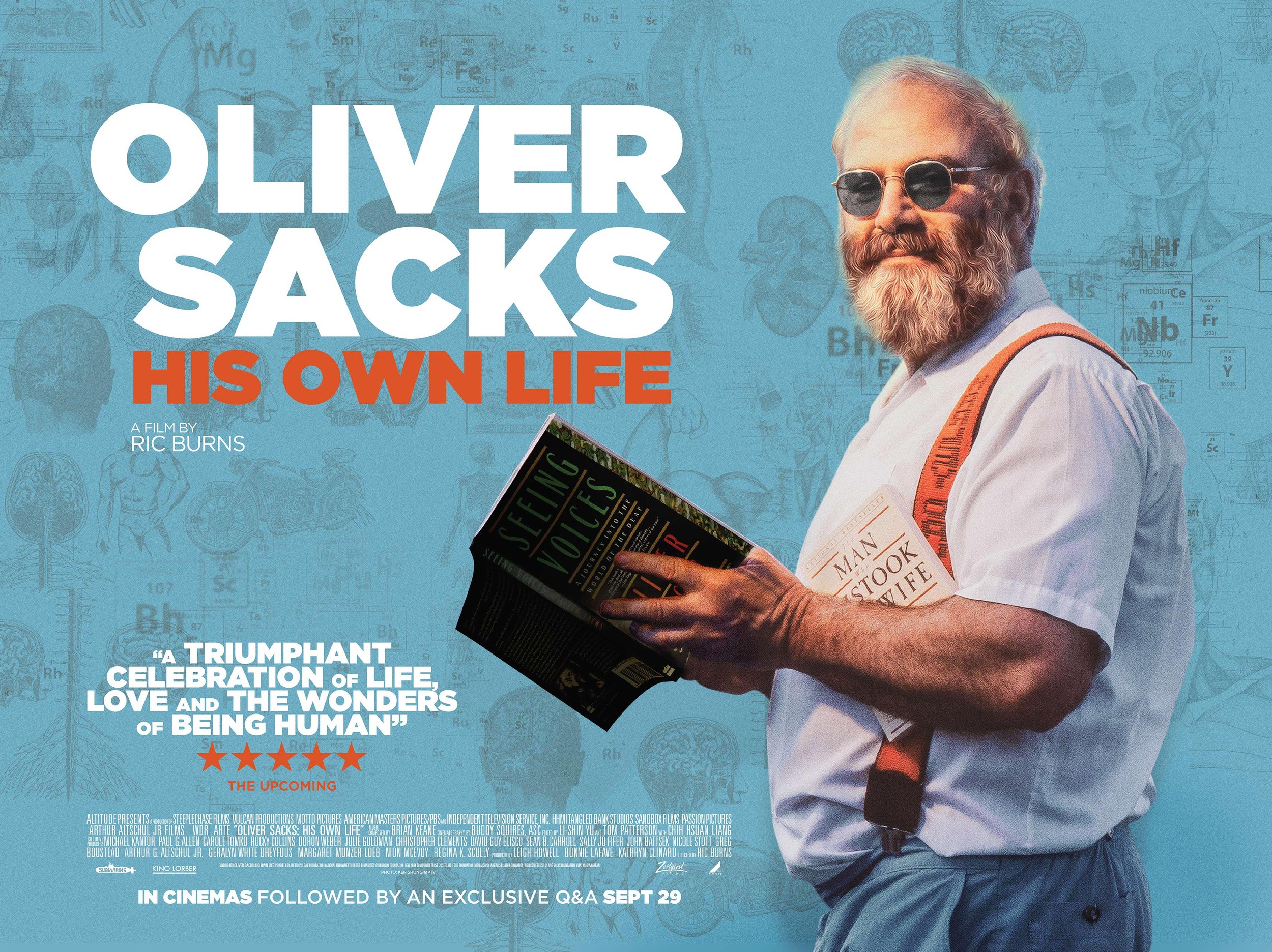 Mega Sized Movie Poster Image for Oliver Sacks: His Own Life (#2 of 3)
