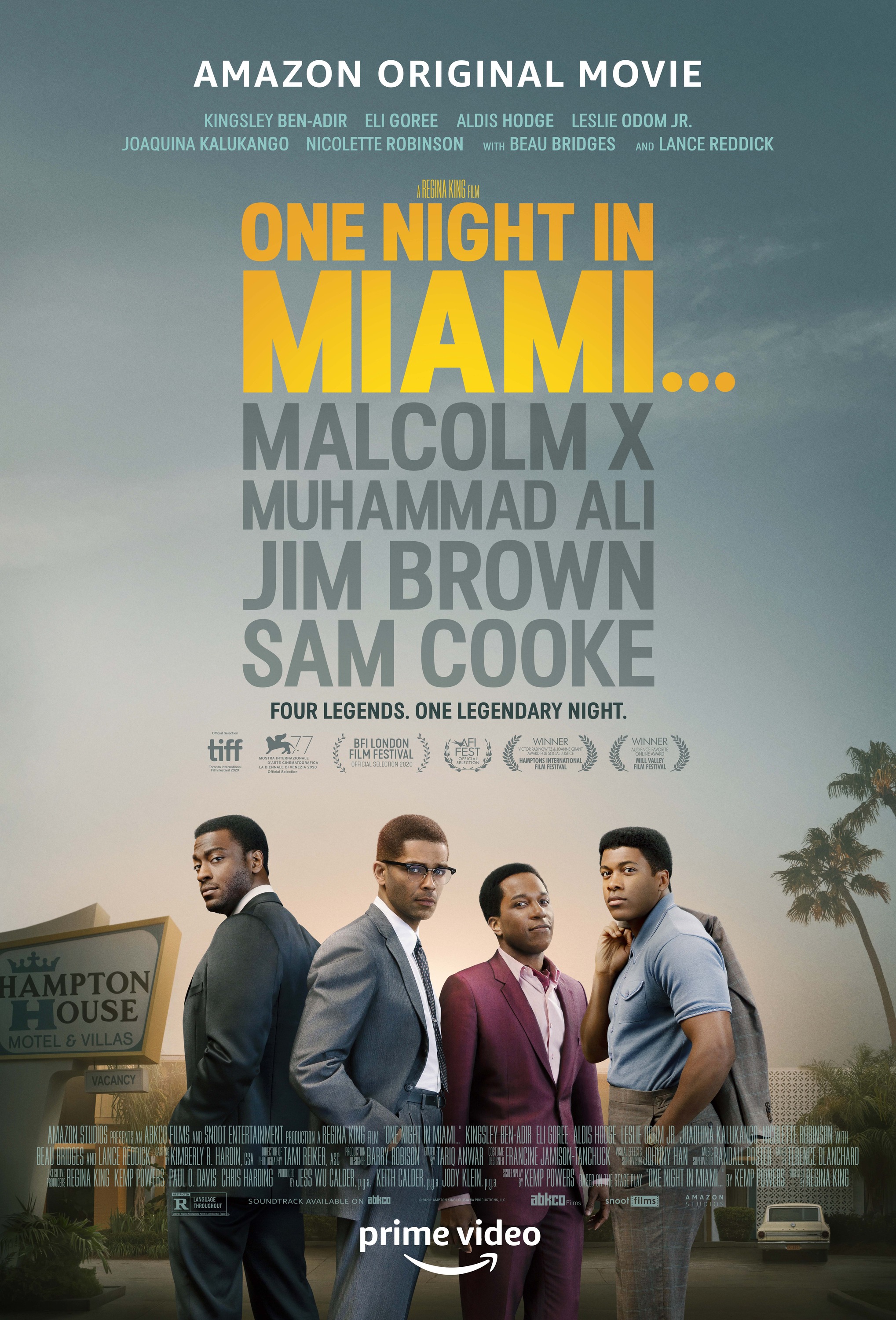 Mega Sized Movie Poster Image for One Night in Miami (#1 of 5)