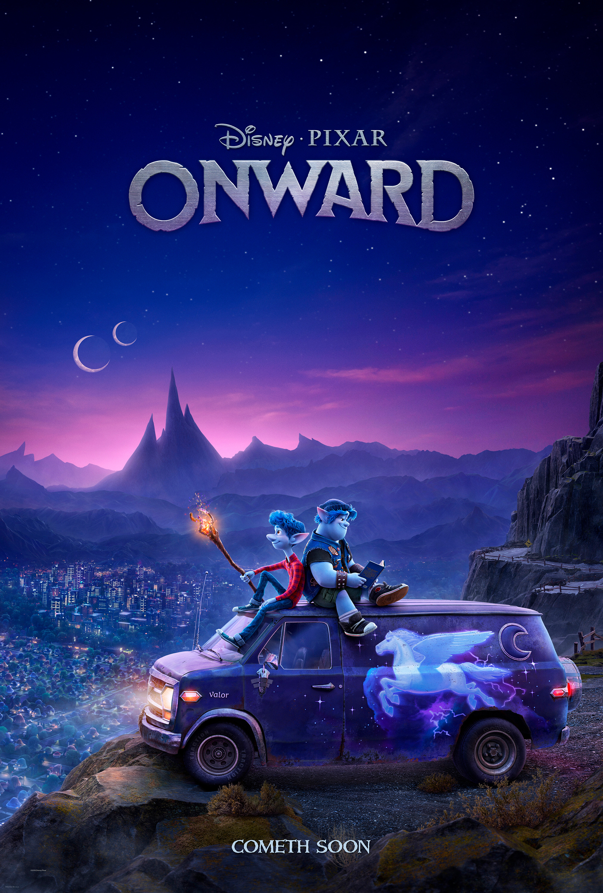 Mega Sized Movie Poster Image for Onward (#1 of 24)