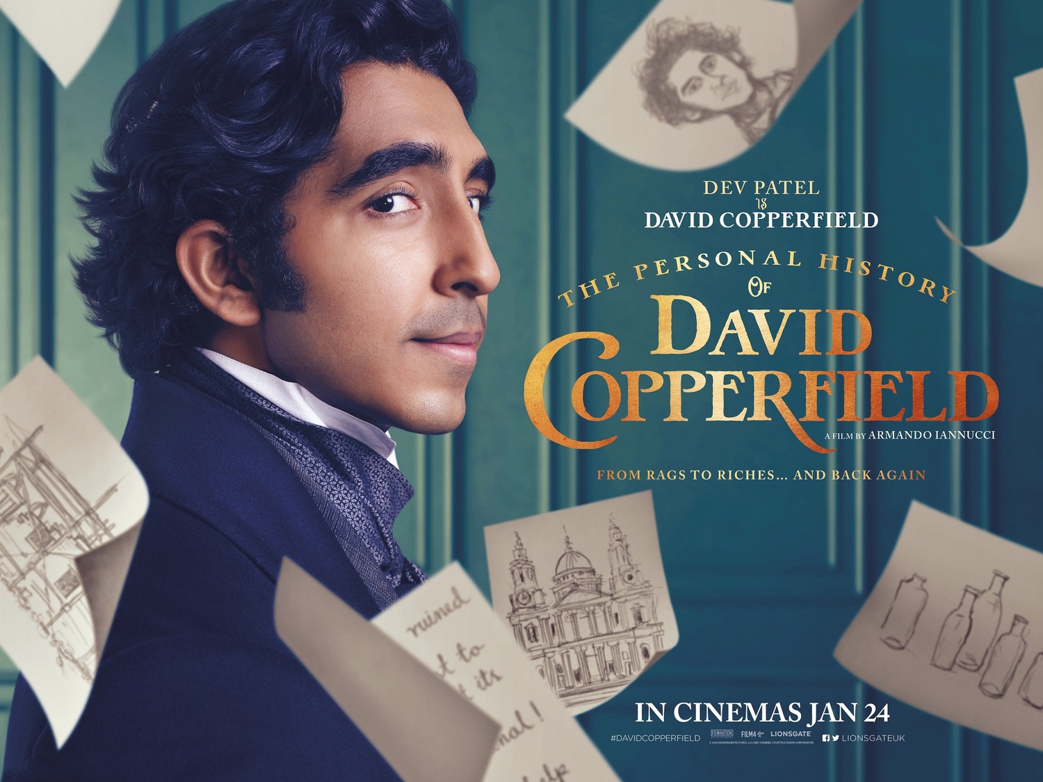 Extra Large Movie Poster Image for The Personal History of David Copperfield (#2 of 10)