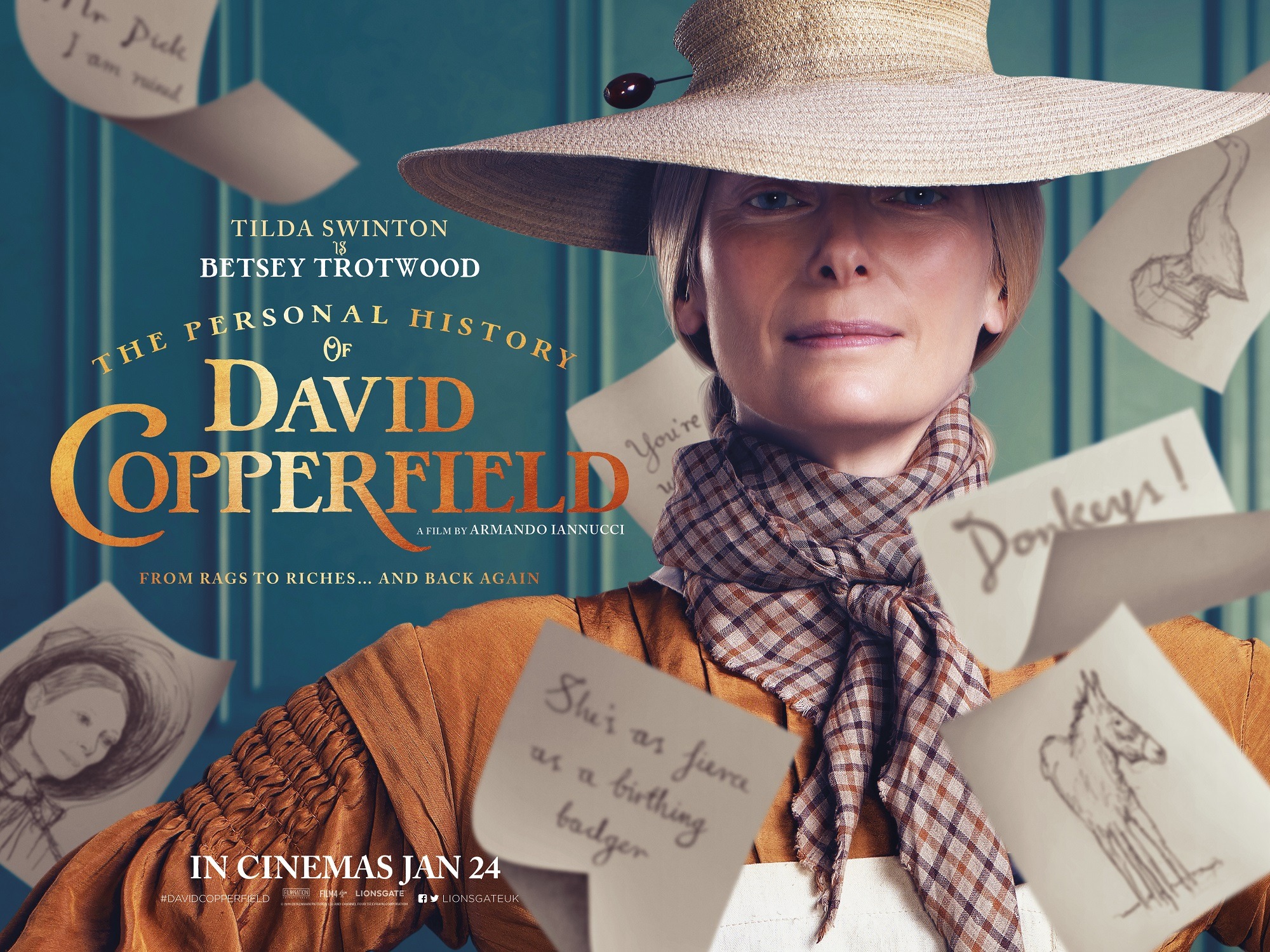 Mega Sized Movie Poster Image for The Personal History of David Copperfield (#3 of 10)