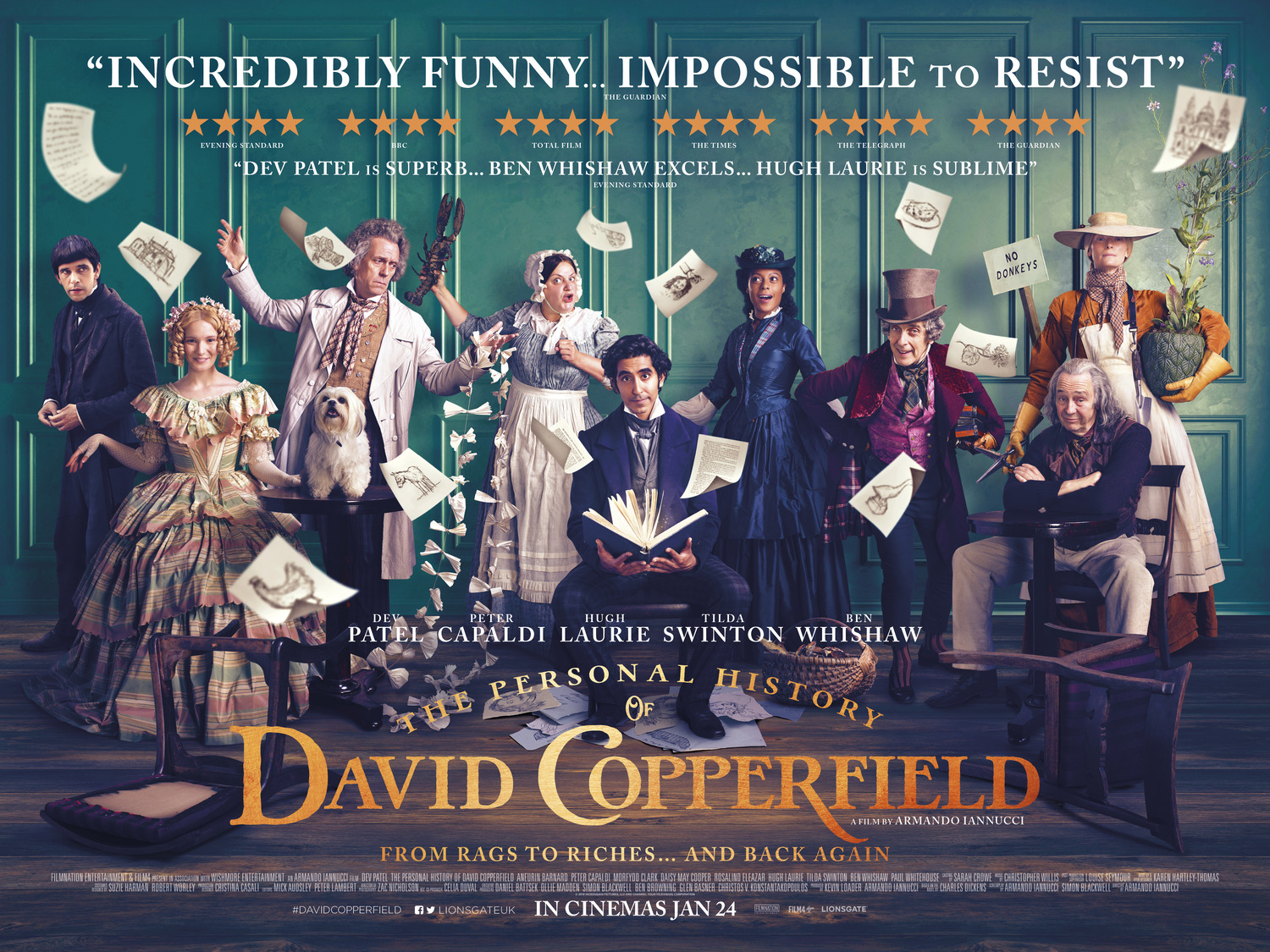 Extra Large Movie Poster Image for The Personal History of David Copperfield (#8 of 10)