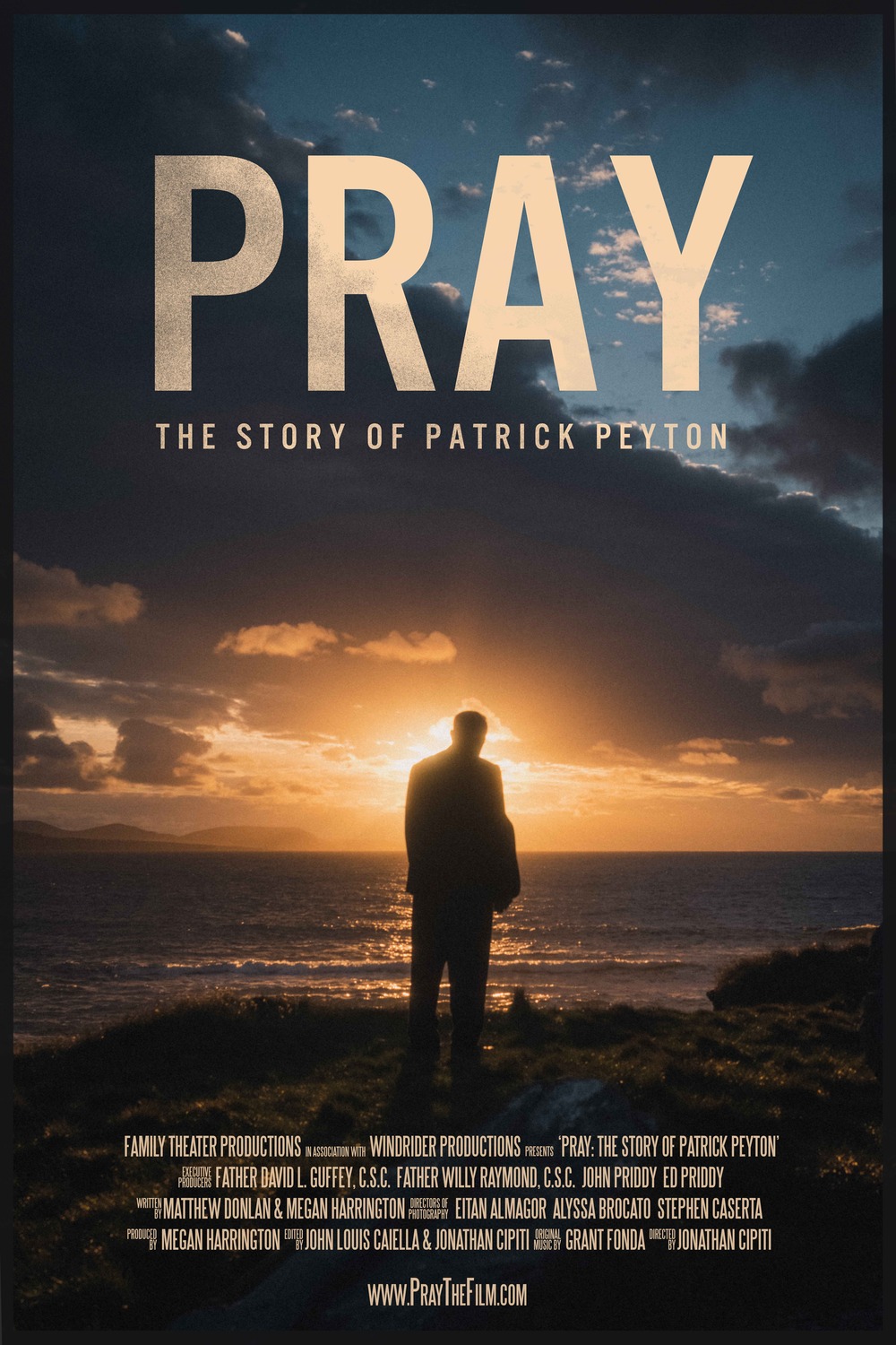 Extra Large Movie Poster Image for Pray: The Story of Patrick Peyton 