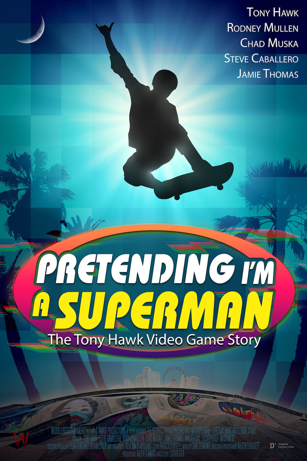 Extra Large Movie Poster Image for Pretending I'm a Superman: The Tony Hawk Video Game Story 