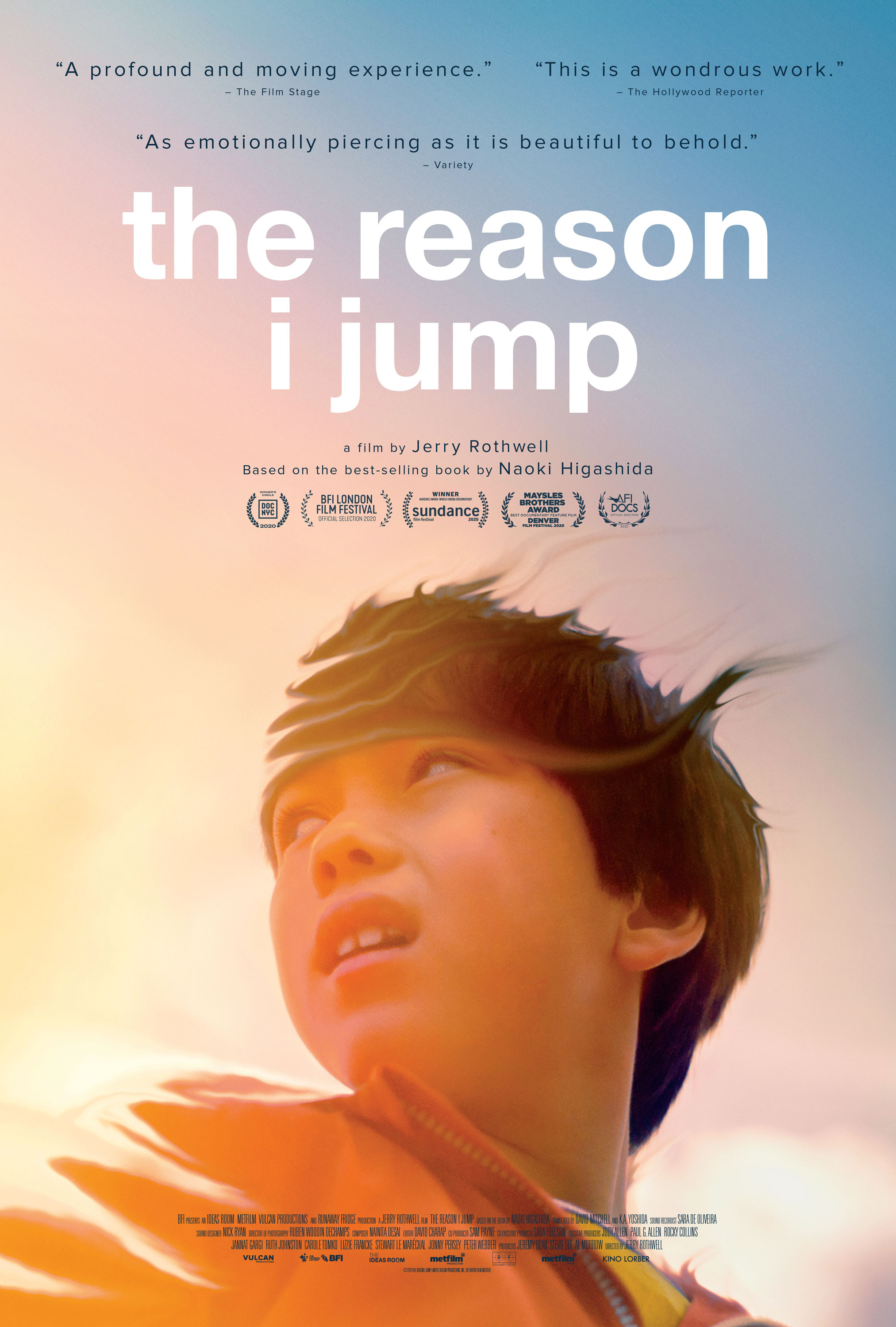 Mega Sized Movie Poster Image for The Reason I Jump 