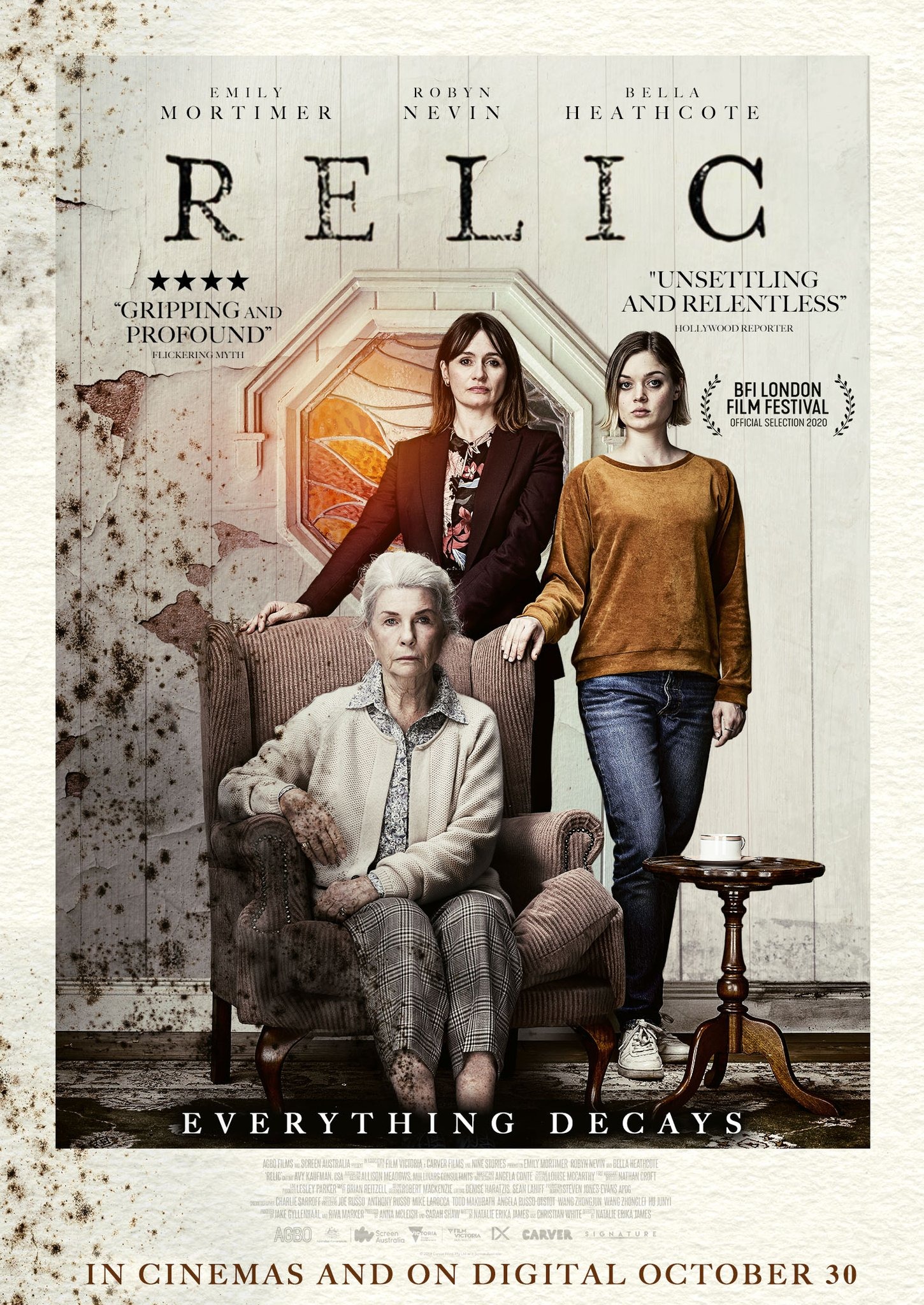 Mega Sized Movie Poster Image for Relic (#4 of 5)