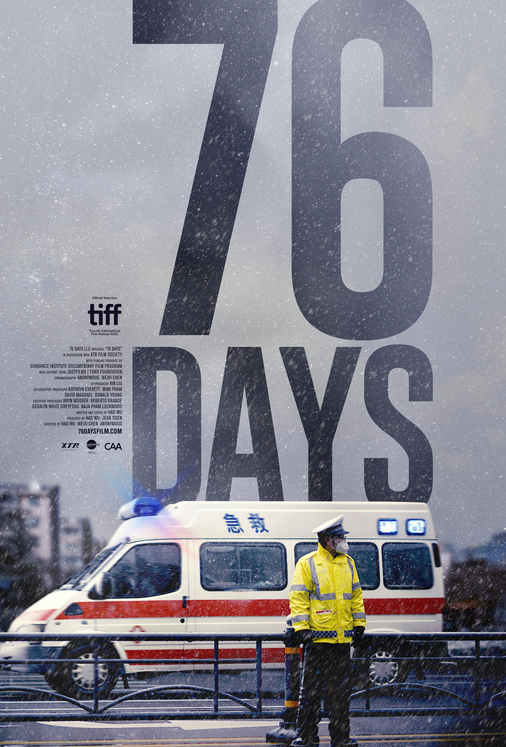 Extra Large Movie Poster Image for 76 Days (#1 of 2)