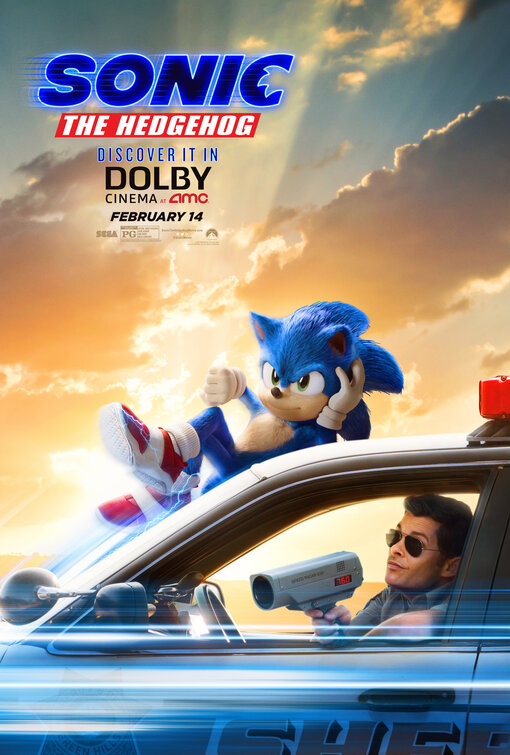 Sonic the Hedgehog Movie Poster