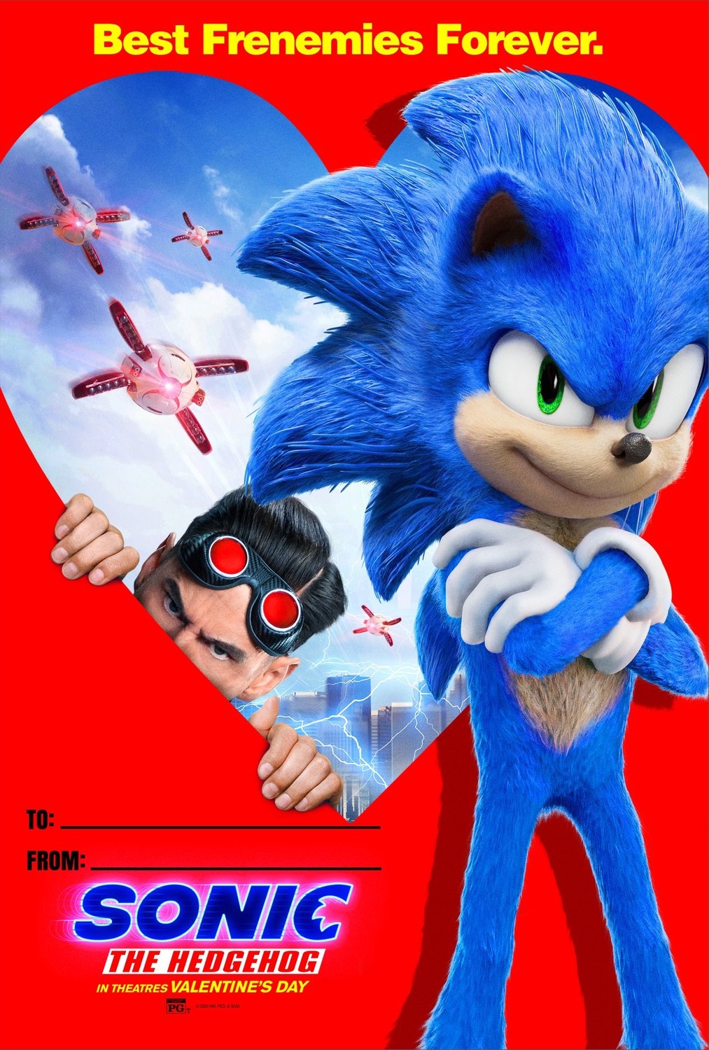 Sonic the Hedgehog (#27 of 28): Extra Large Movie Poster Image - IMP Awards