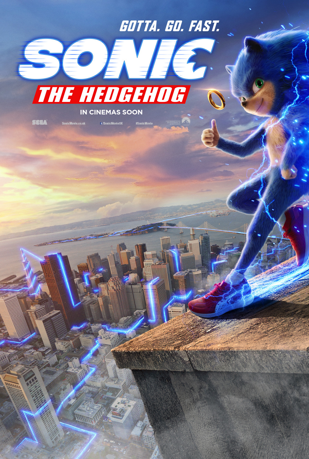 Sonic the Hedgehog Movie Poster (#5 of 28) - IMP Awards