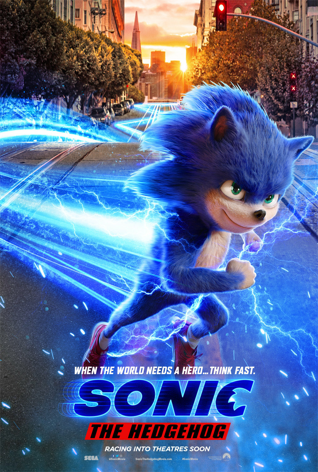 Sonic the Hedgehog Movie Poster (#10 of 28) - IMP Awards