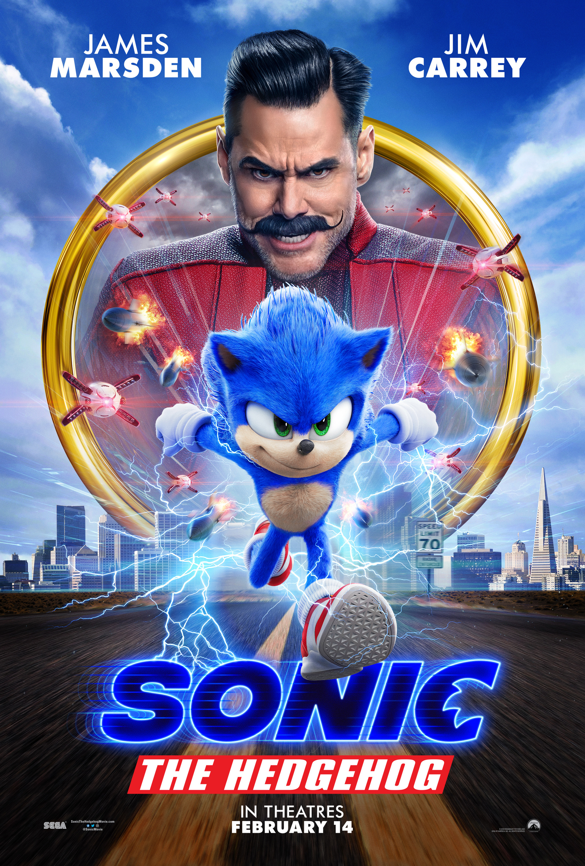 Mega Sized Movie Poster Image for Sonic the Hedgehog (#6 of 28)