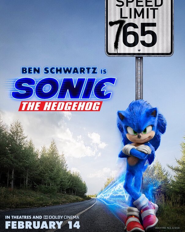 Sonic the Hedgehog Movie Poster