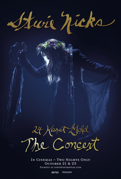 Stevie Nicks 24 Karat Gold the Concert Movie Poster