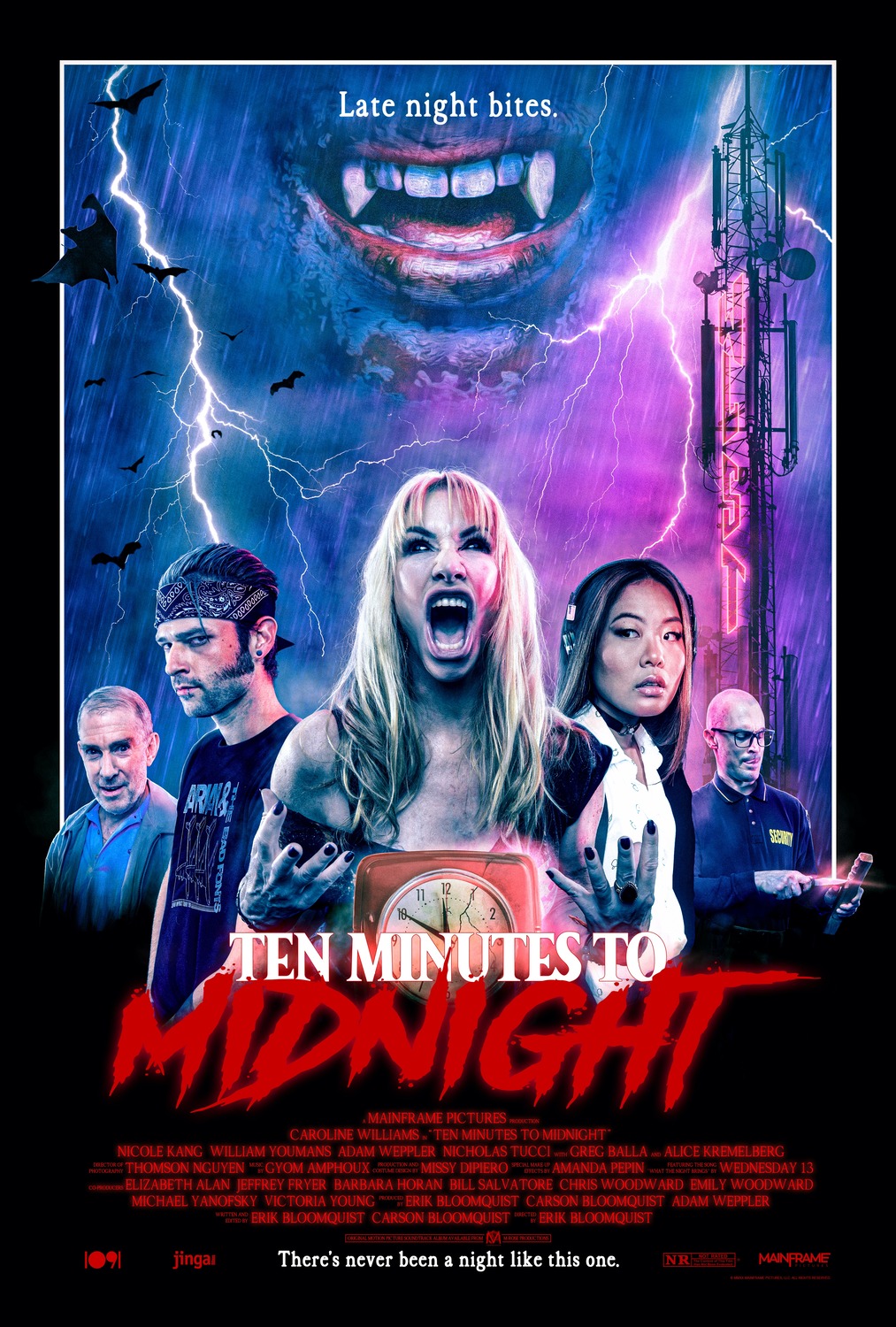 Extra Large Movie Poster Image for Ten Minutes to Midnight 