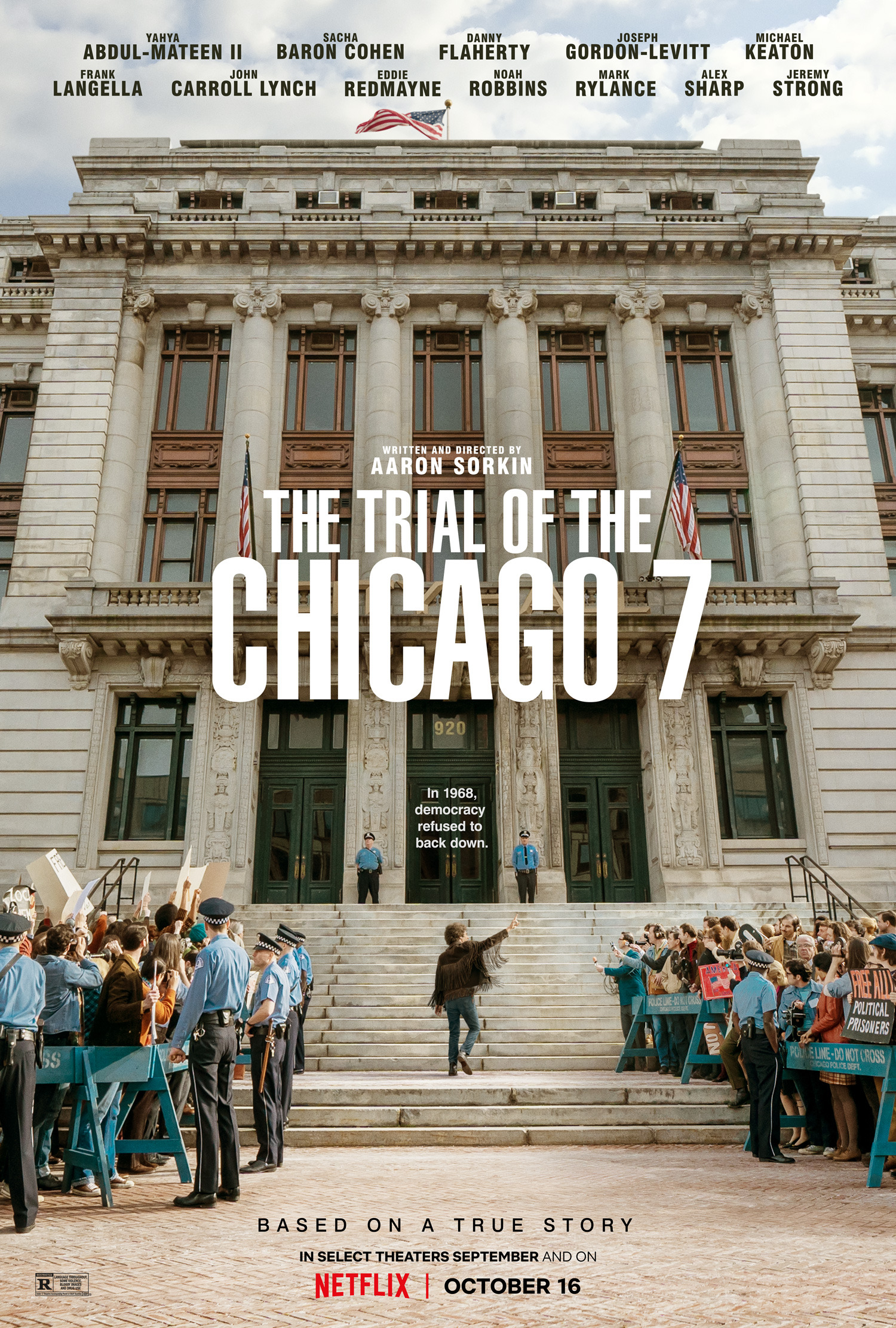 Mega Sized Movie Poster Image for The Trial of the Chicago 7 