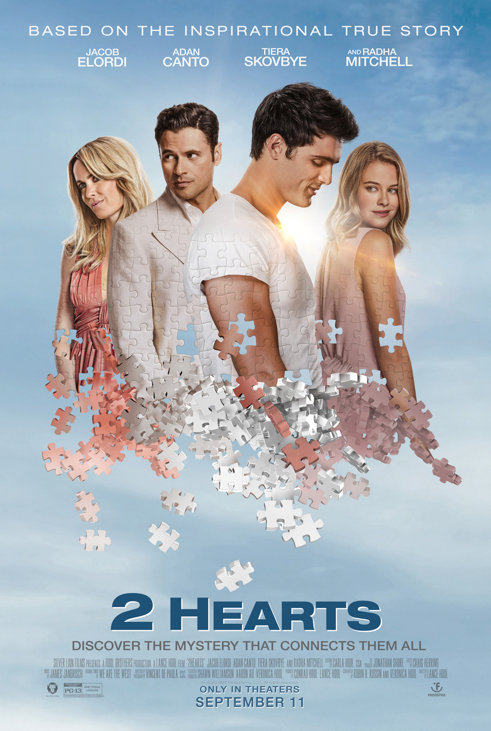 Extra Large Movie Poster Image for 2 Hearts 