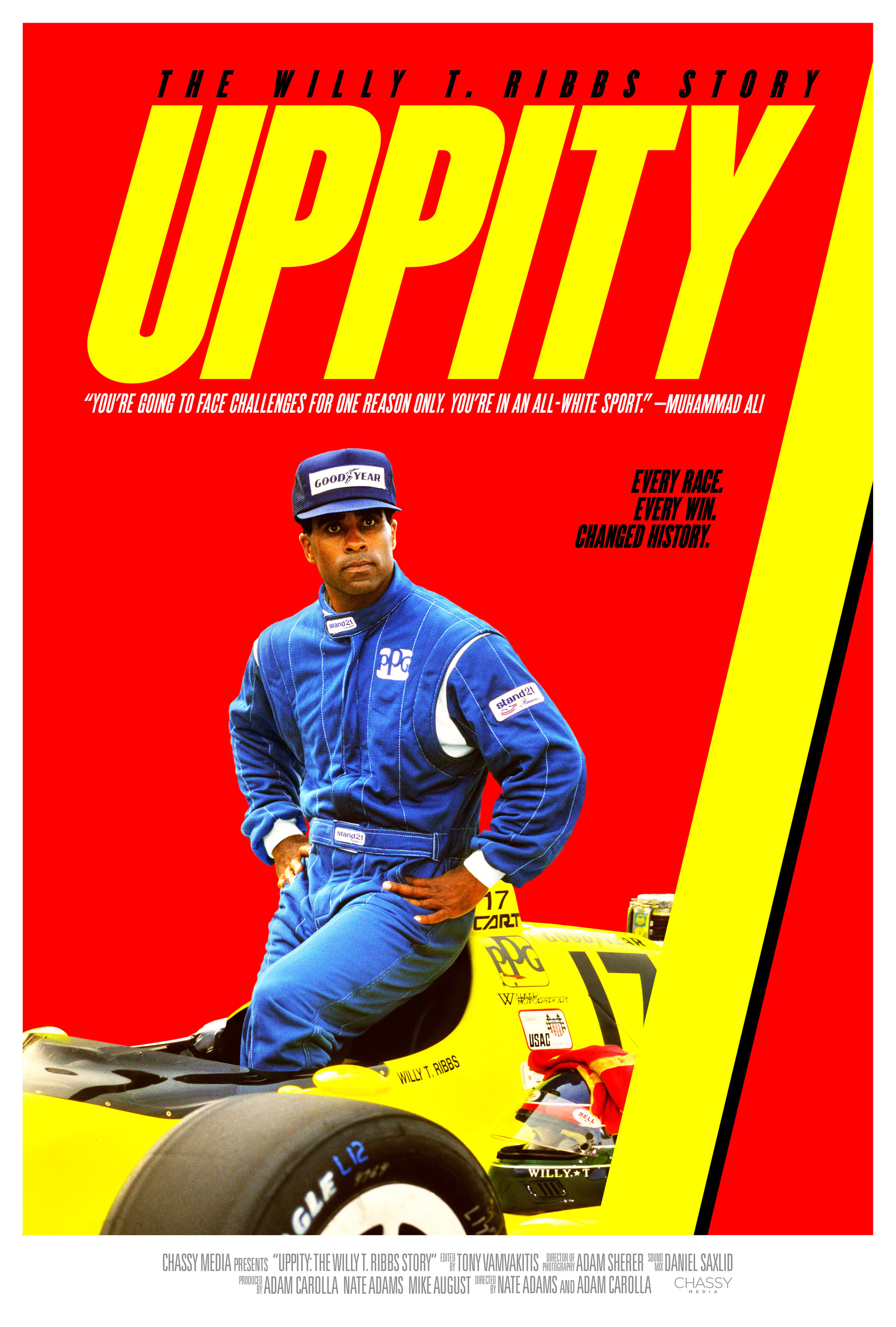 Mega Sized Movie Poster Image for Uppity: The Willy T. Ribbs Story 