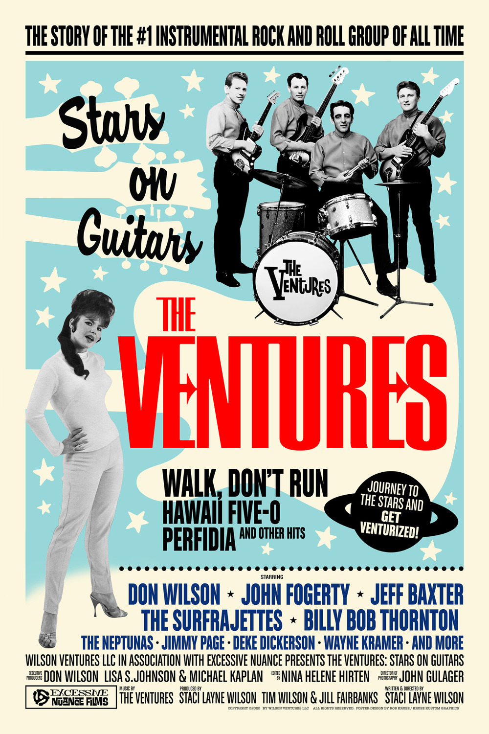 Extra Large Movie Poster Image for The Ventures: Stars on Guitars 