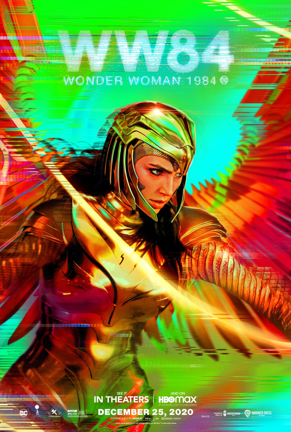 Details about   X-415 New Wonder Woman 1984 Movie 2020 Japanese Fabric Poster 24x36 14x21 