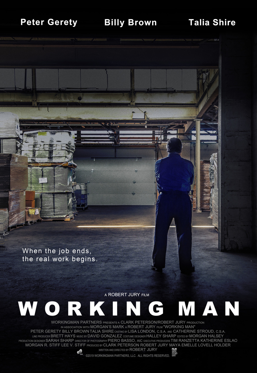 Extra Large Movie Poster Image for Working Man 