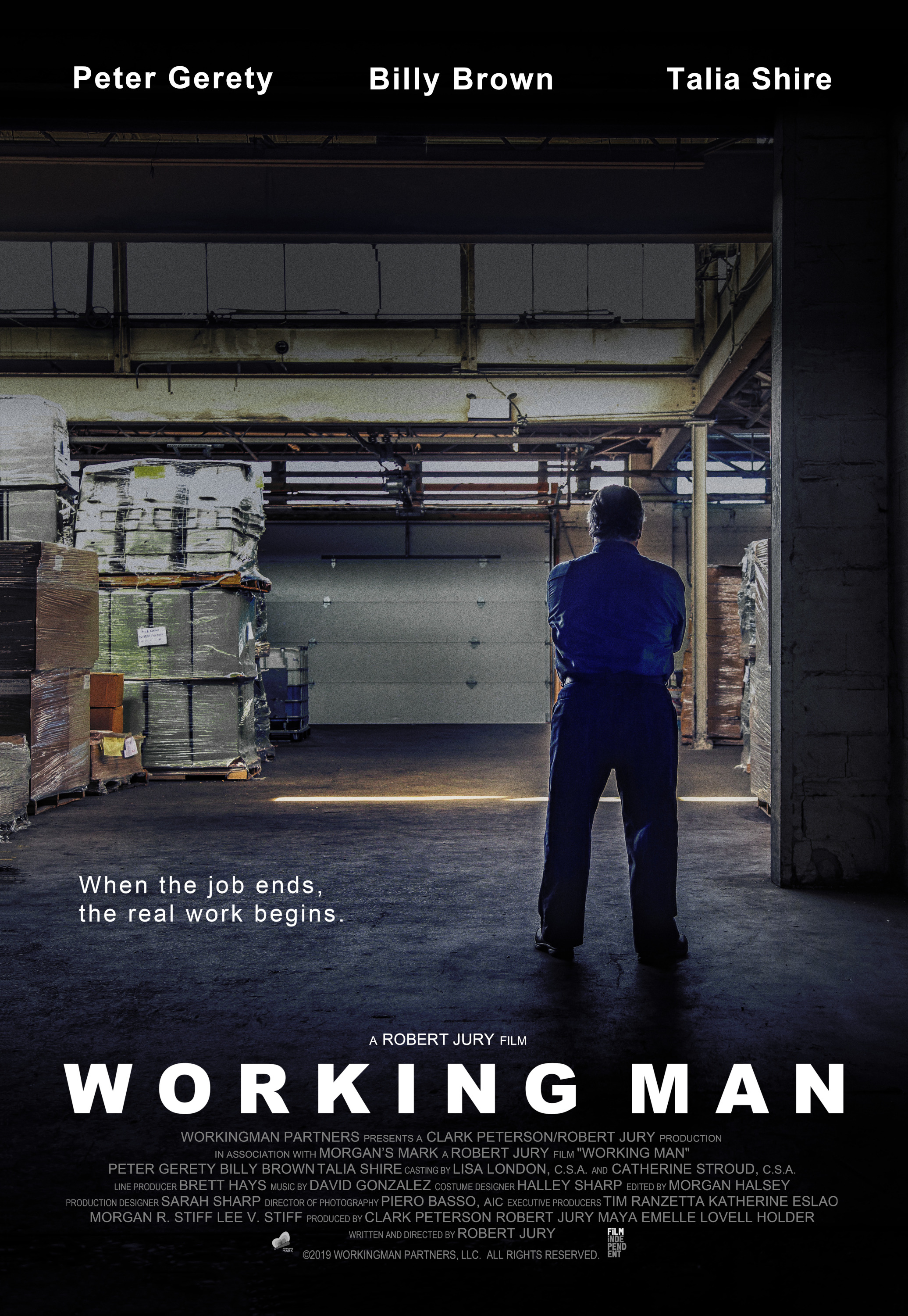 Mega Sized Movie Poster Image for Working Man 