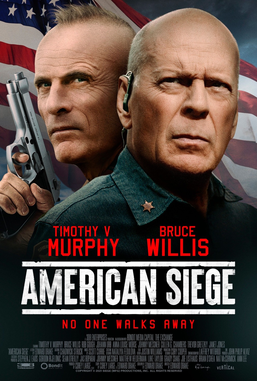 Extra Large Movie Poster Image for American Siege 