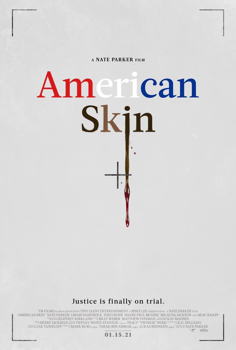 Extra Large Movie Poster Image for American Skin (#1 of 5)