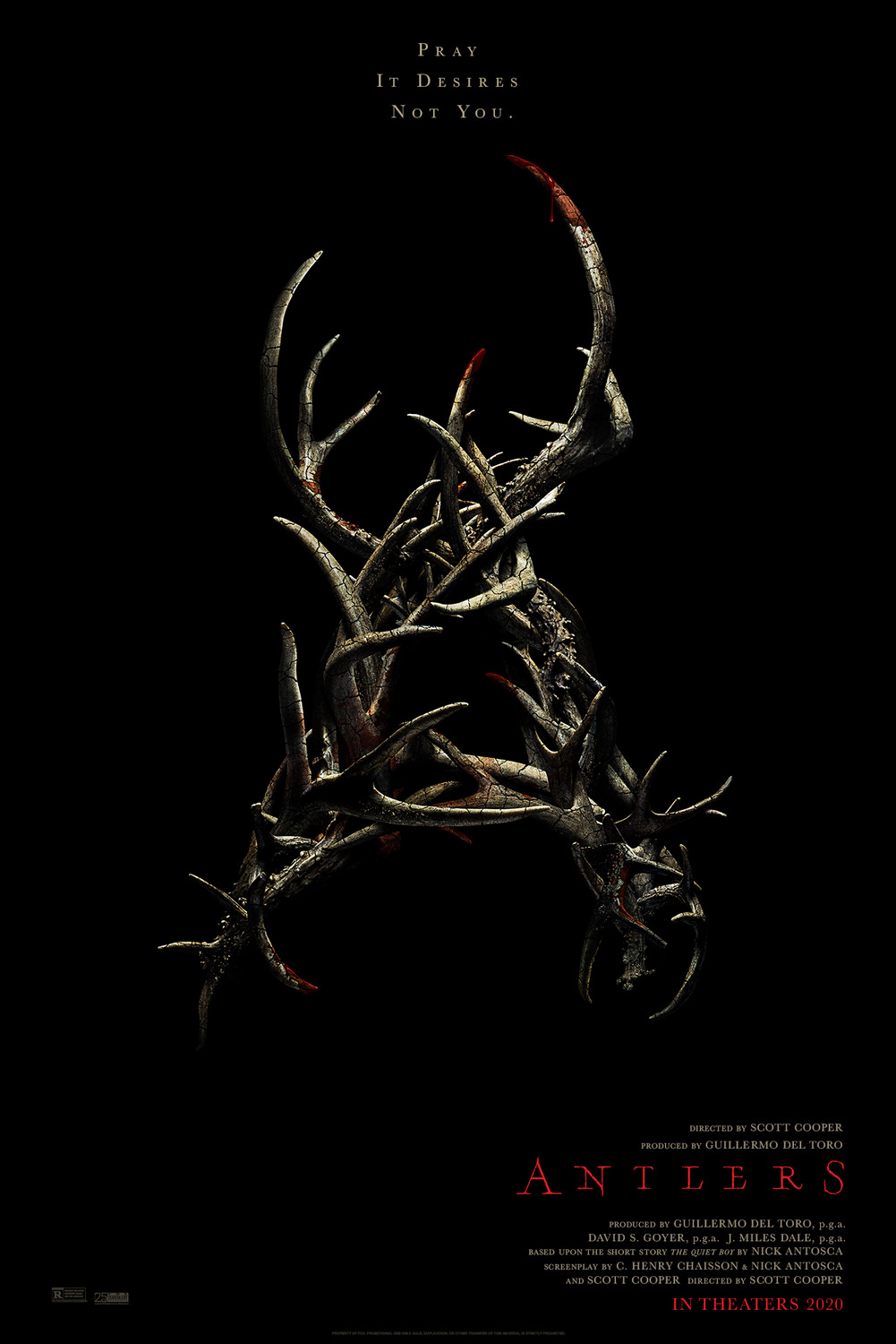 Extra Large Movie Poster Image for Antlers (#1 of 3)