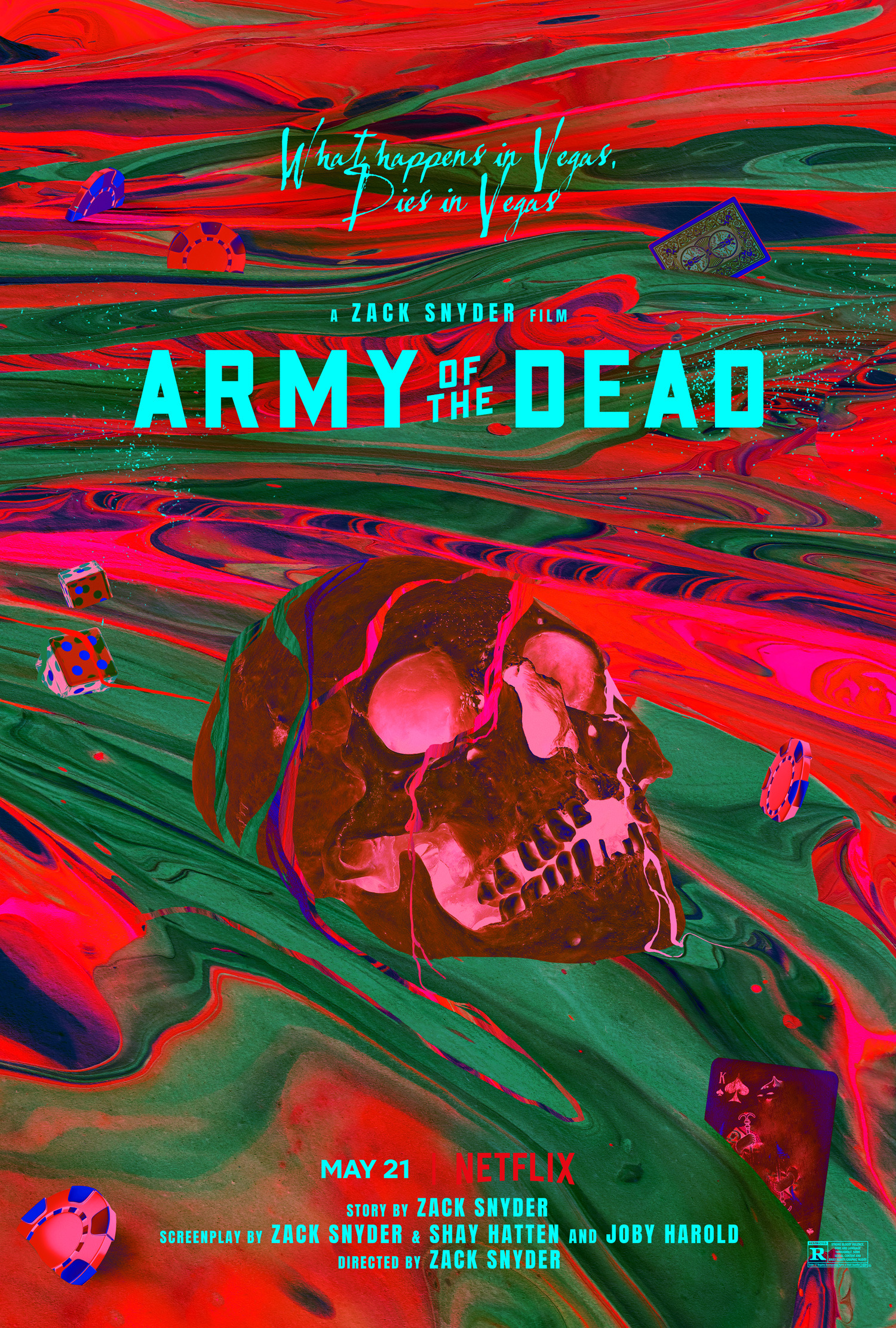 Mega Sized Movie Poster Image for Army of the Dead (#20 of 25)