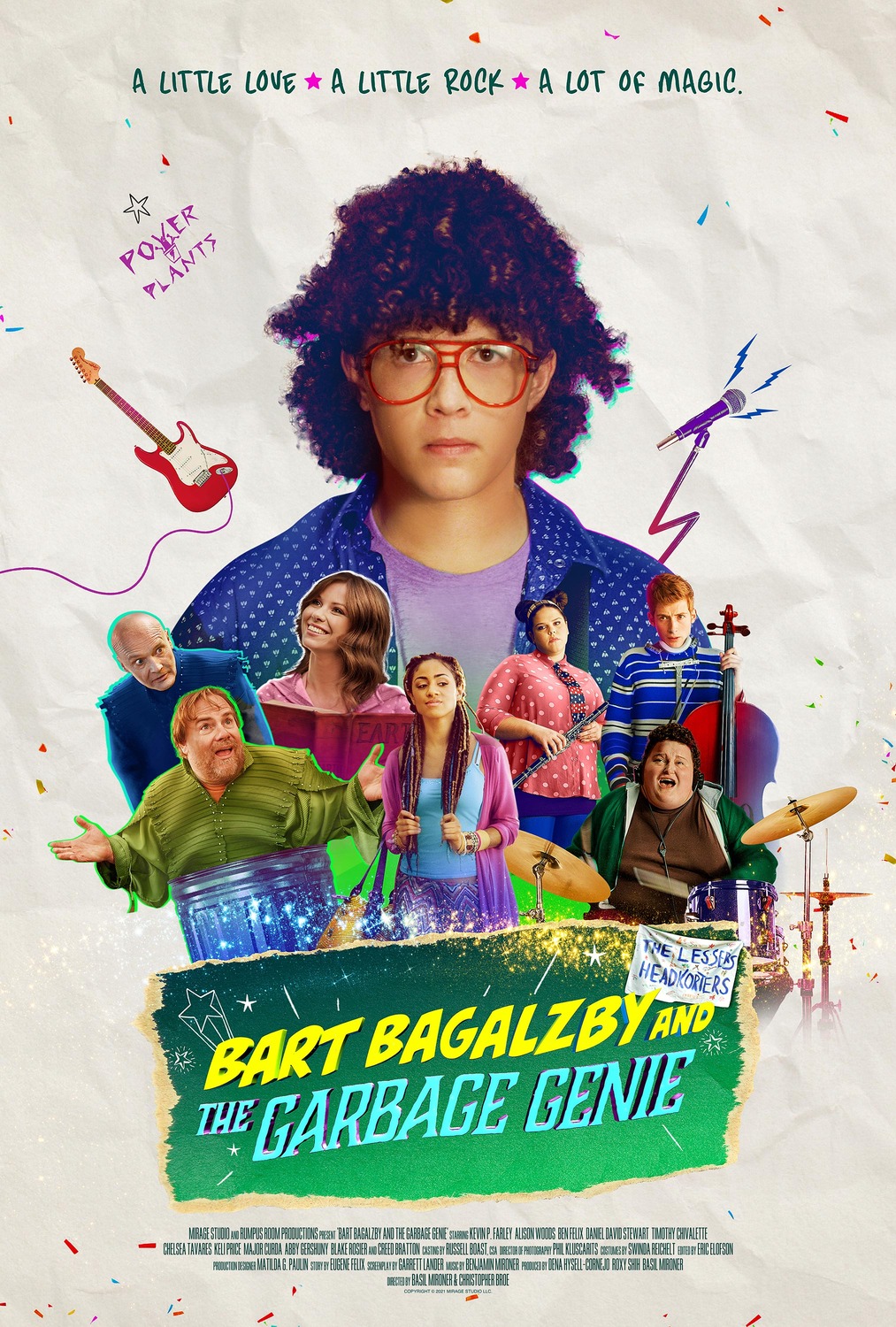 Extra Large Movie Poster Image for Bart Bagalzby and the Garbage Genie 