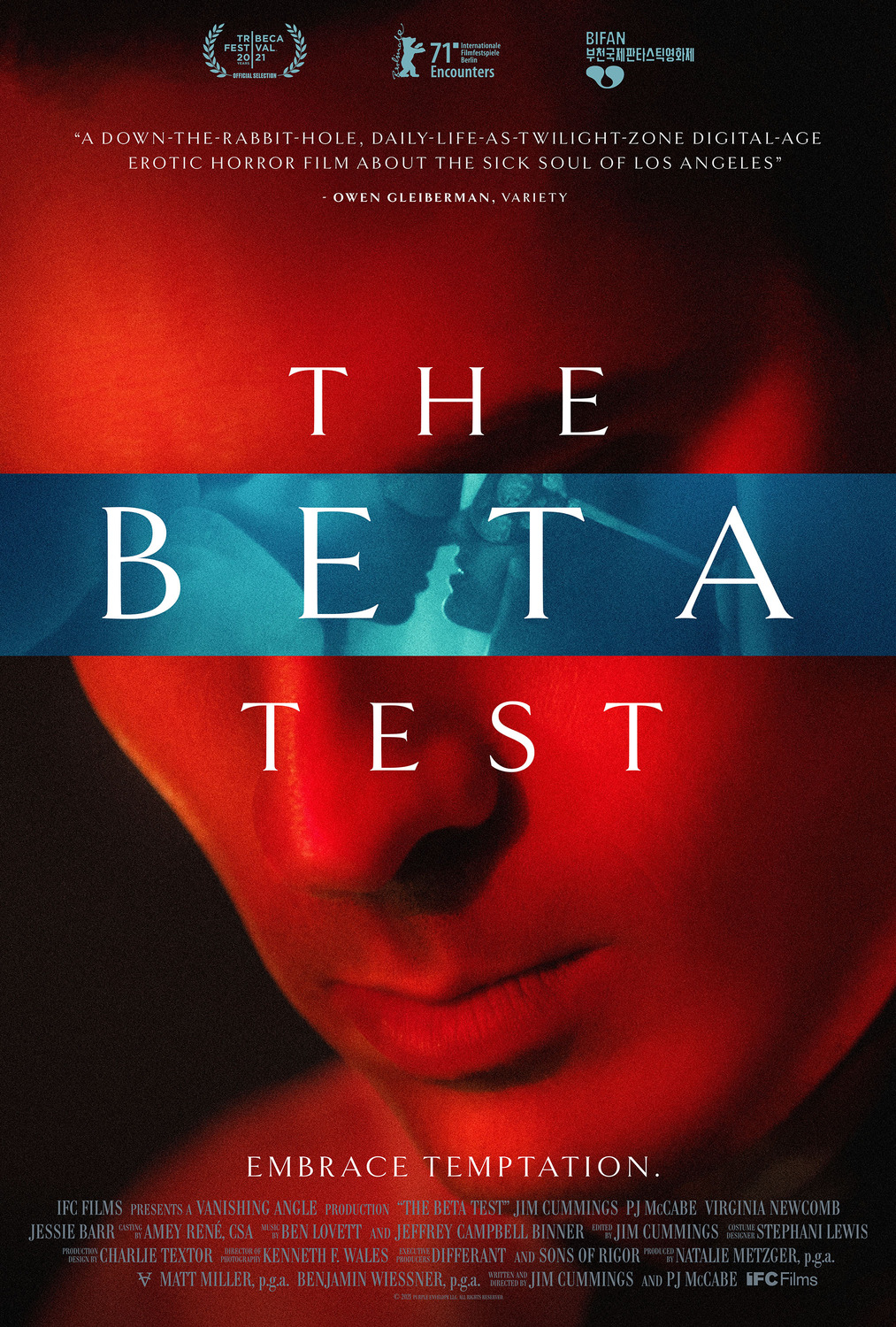 Extra Large Movie Poster Image for The Beta Test 