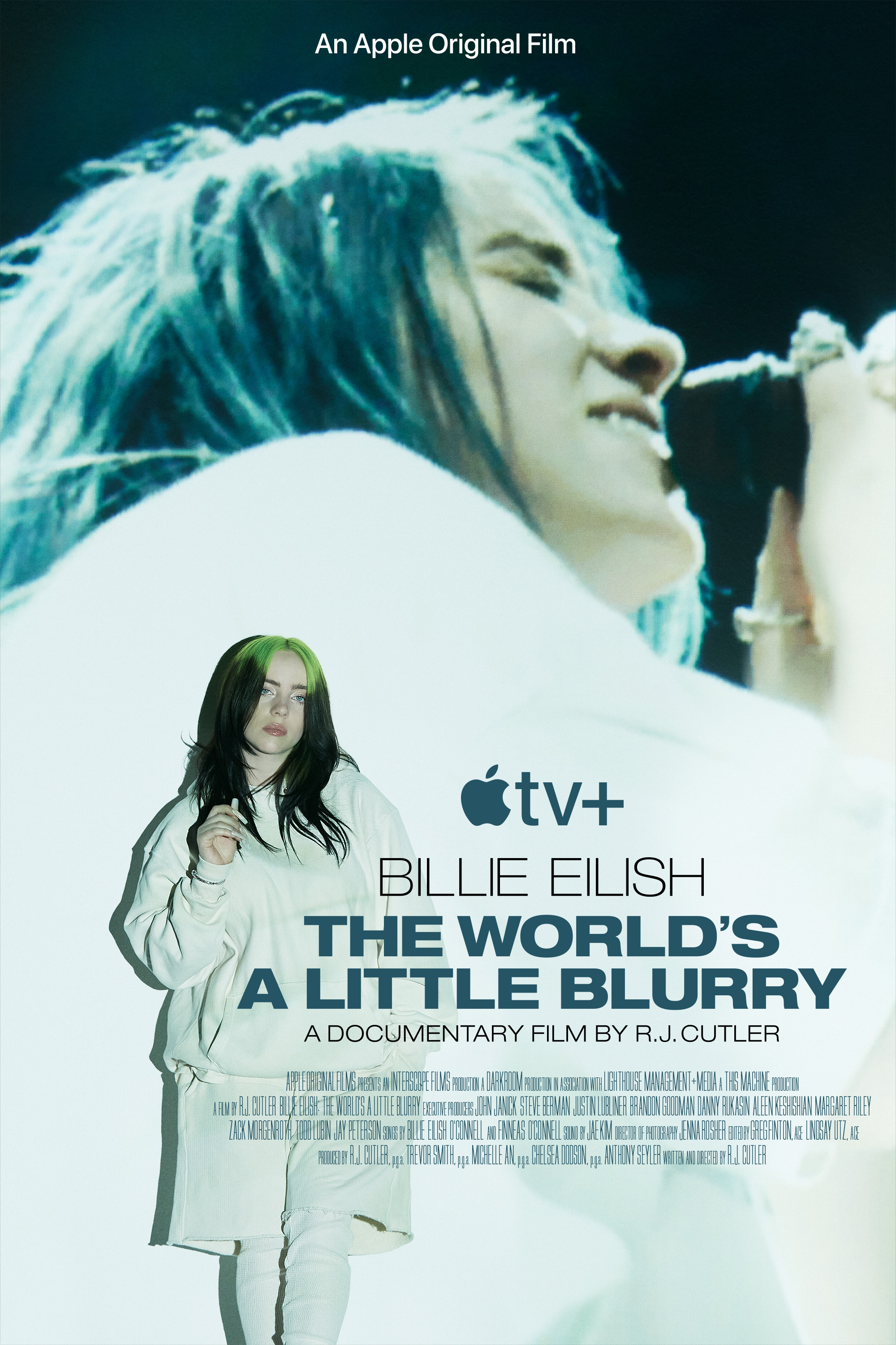 Mega Sized Movie Poster Image for Billie Eilish: The World's a Little Blurry (#2 of 3)