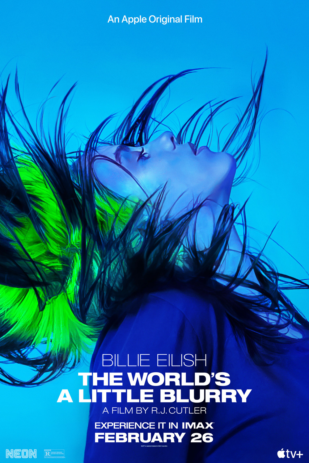 Extra Large Movie Poster Image for Billie Eilish: The World's a Little Blurry (#3 of 3)