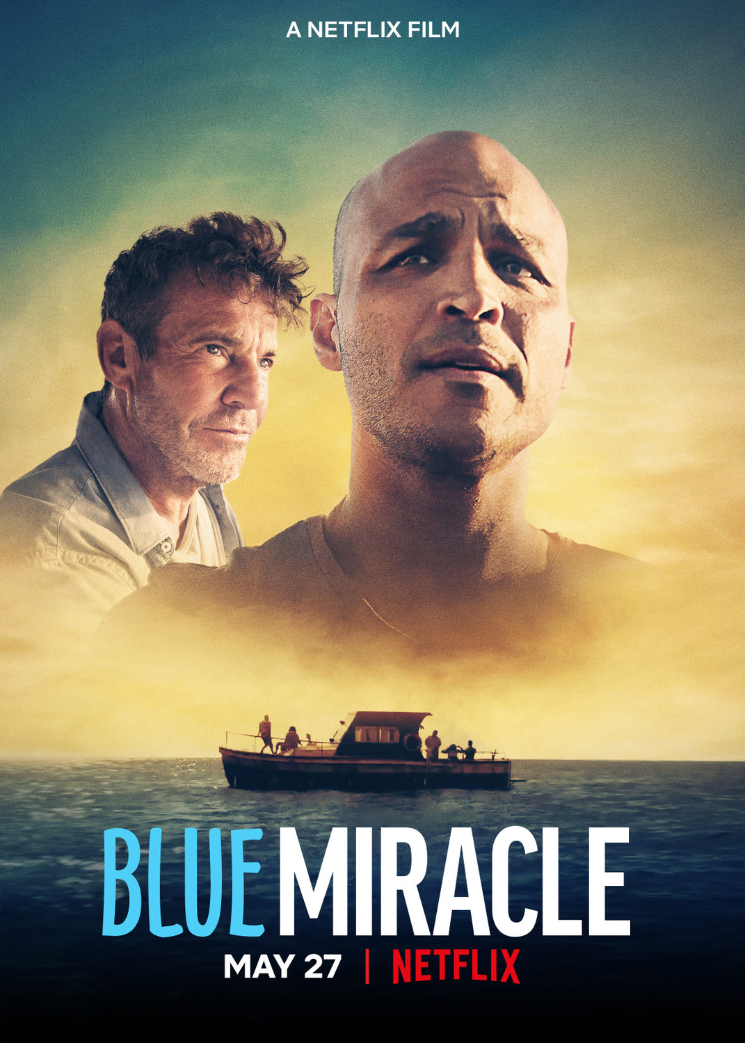 Extra Large Movie Poster Image for Blue Miracle 