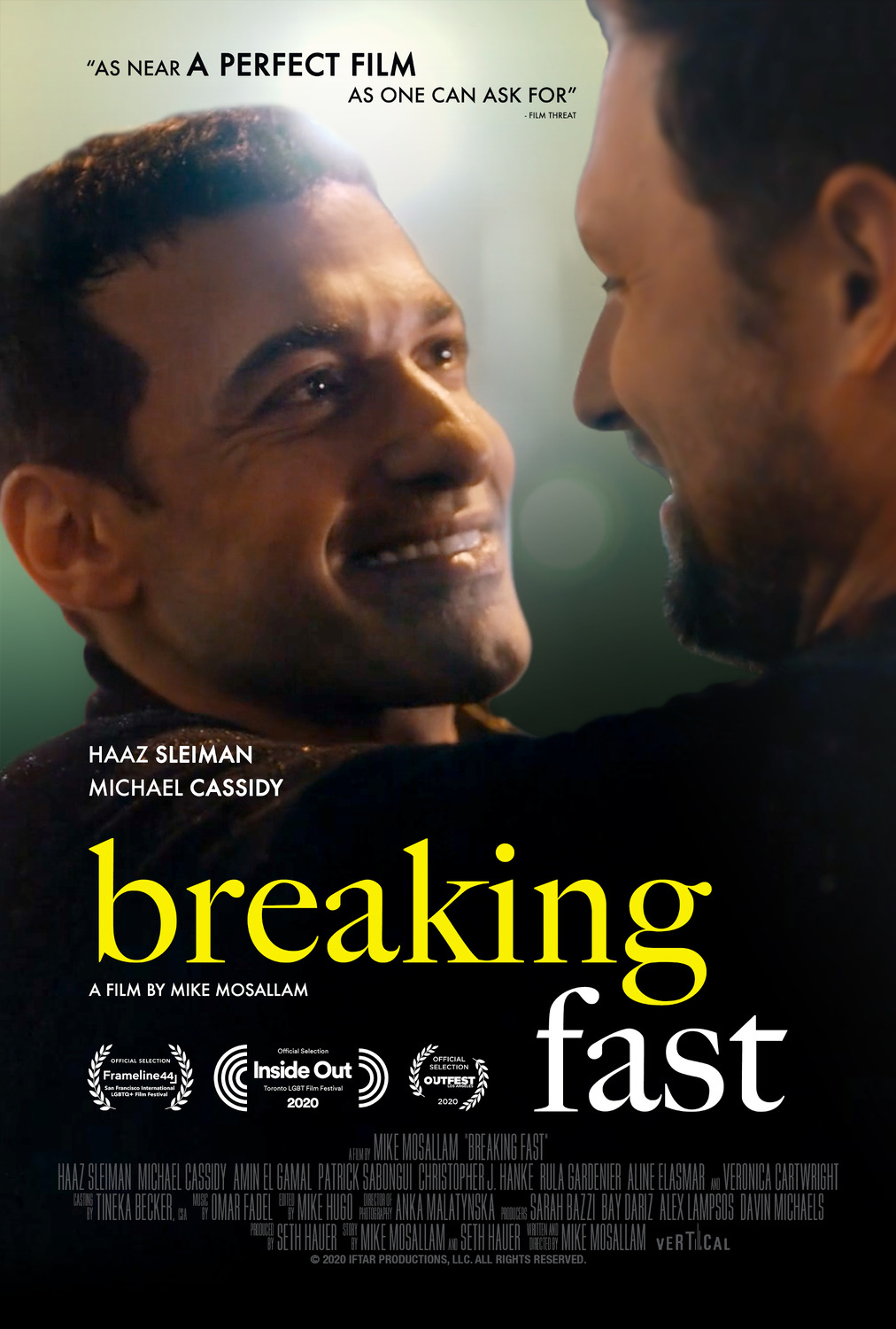 Extra Large Movie Poster Image for Breaking Fast 