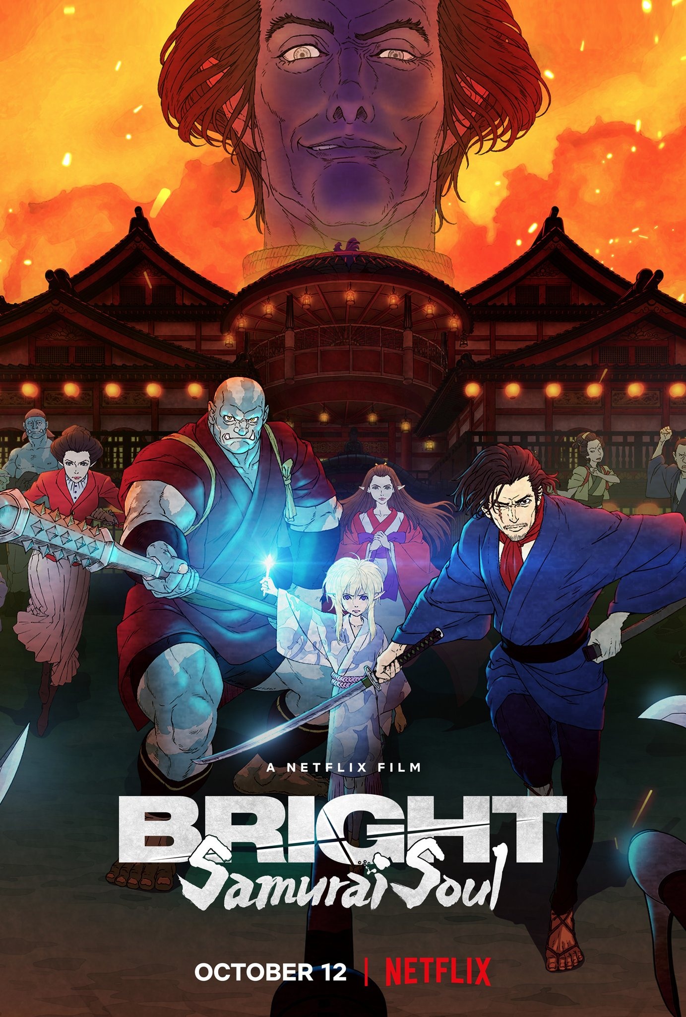 Mega Sized Movie Poster Image for Bright: Samurai Soul 