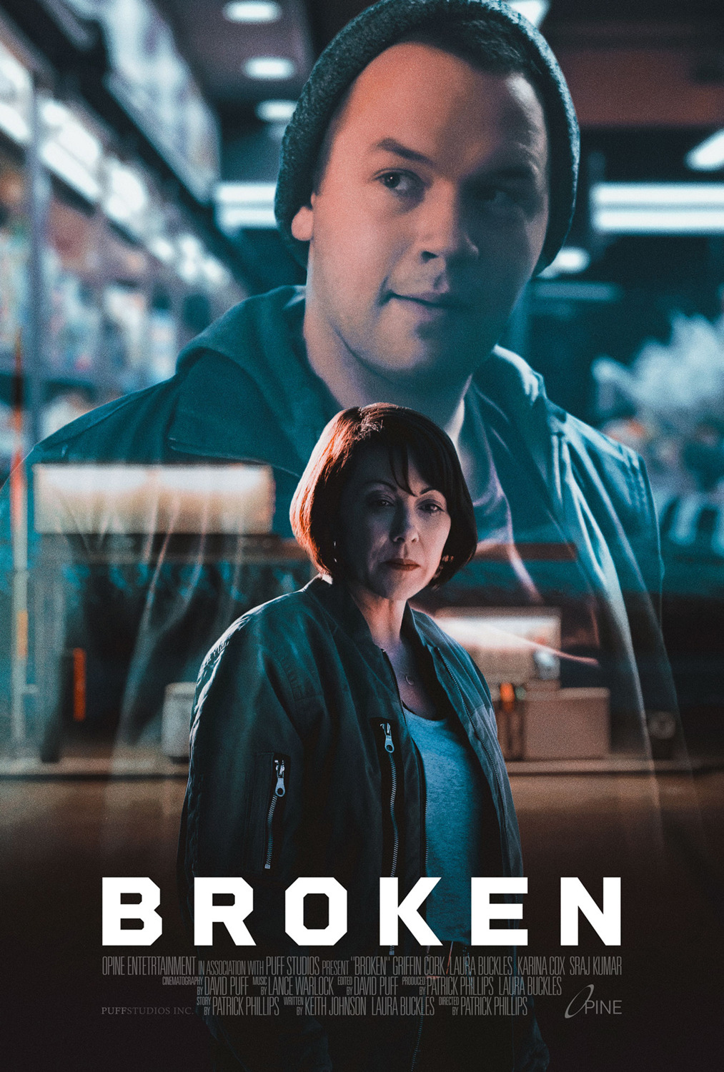 Extra Large Movie Poster Image for Broken 