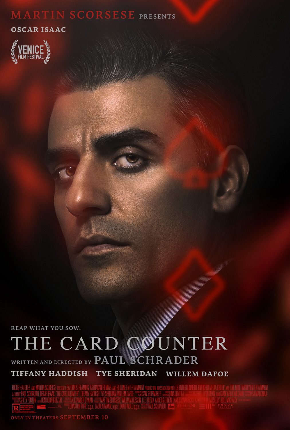 Extra Large Movie Poster Image for The Card Counter (#1 of 5)
