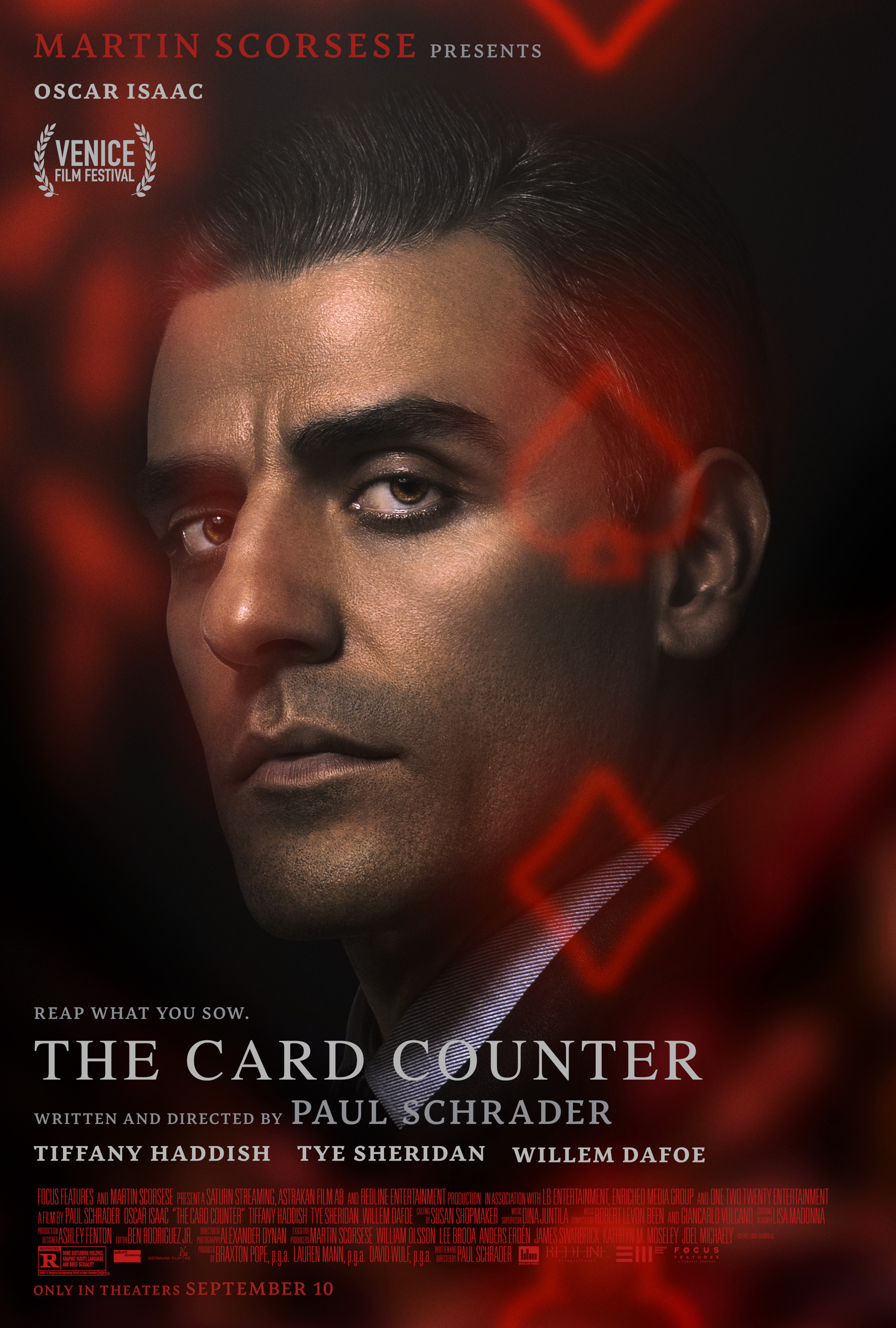Mega Sized Movie Poster Image for The Card Counter (#1 of 5)