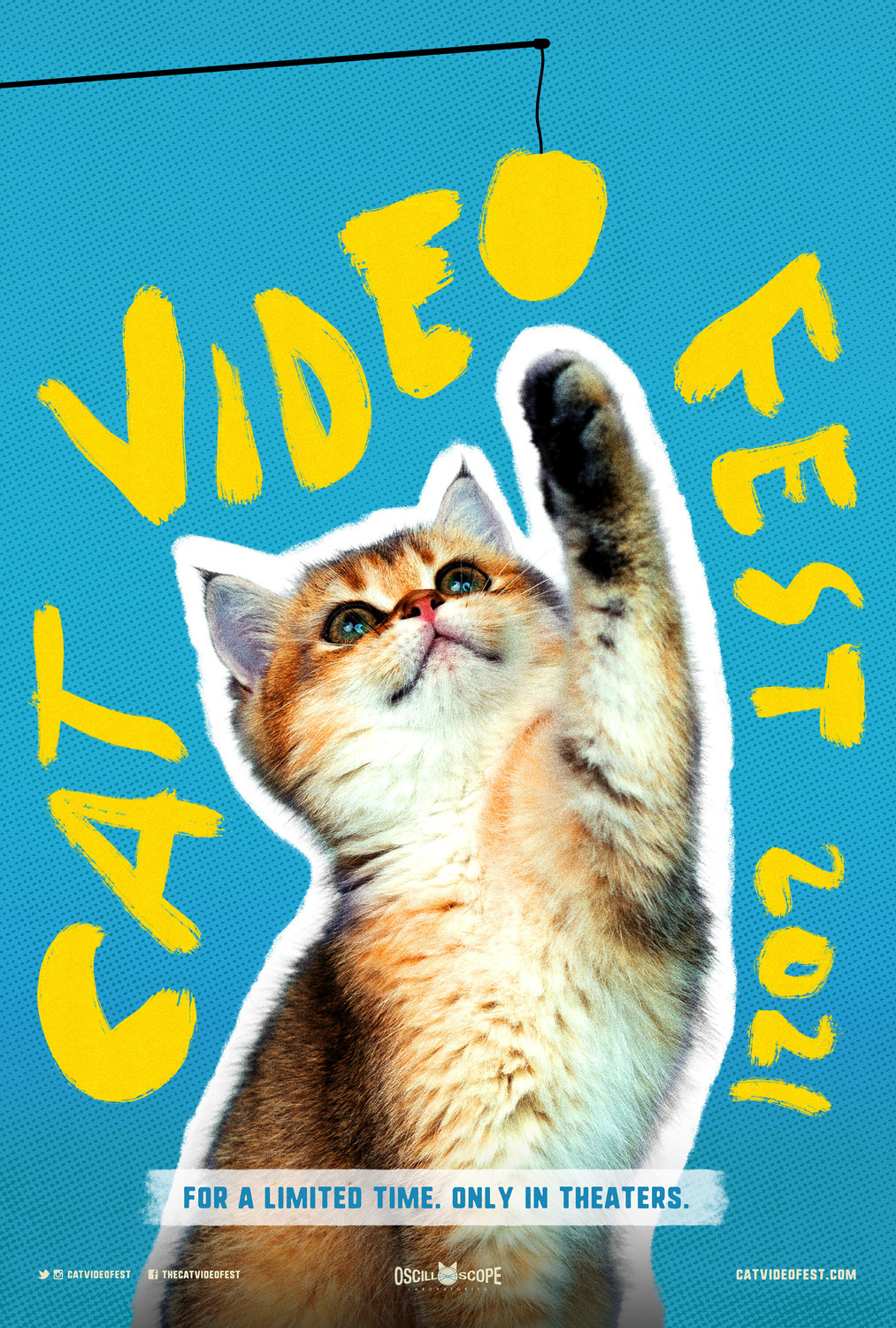 Extra Large Movie Poster Image for CatVideoFest 2021 