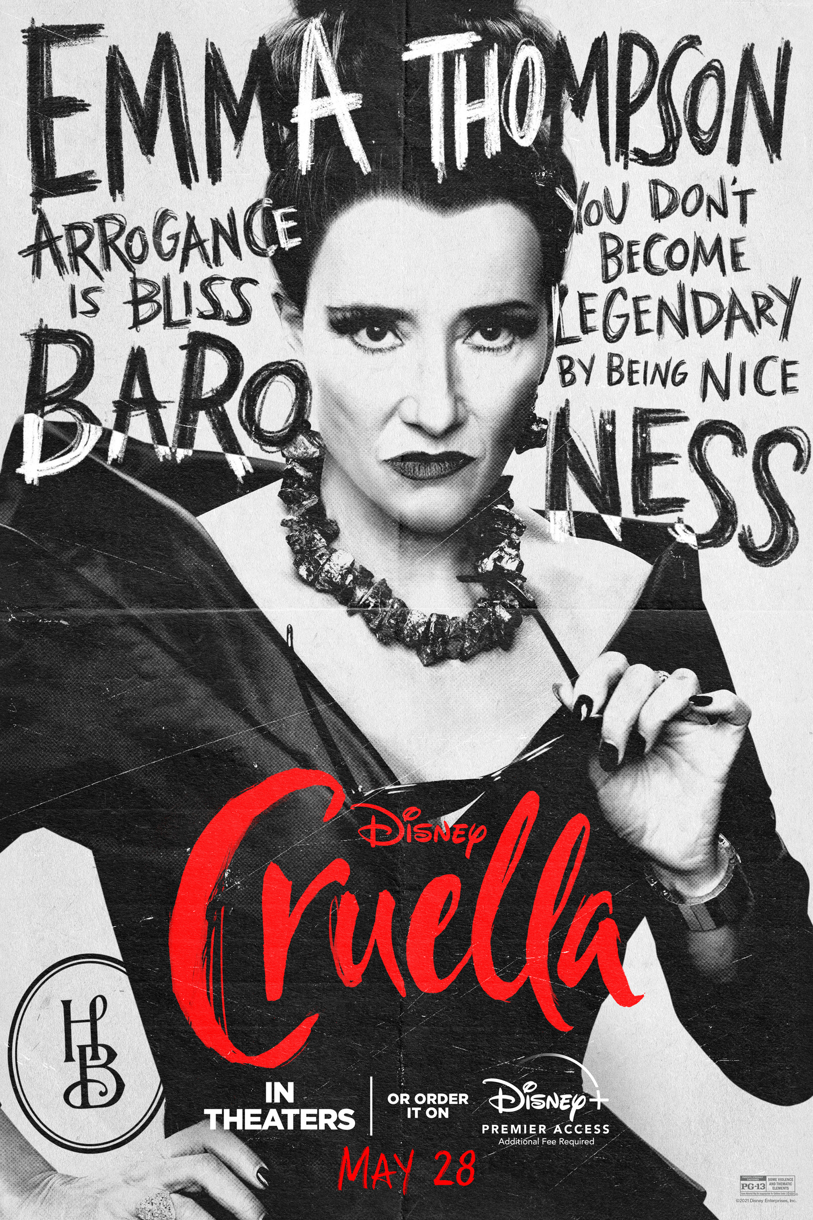 Mega Sized Movie Poster Image for Cruella (#5 of 14)