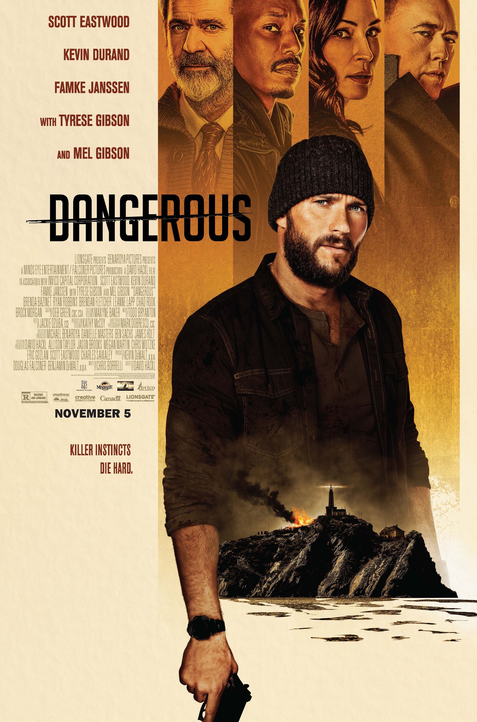 Mega Sized Movie Poster Image for Dangerous 