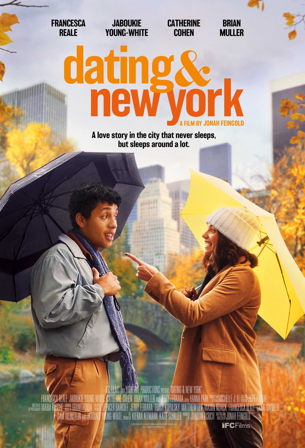 Extra Large Movie Poster Image for Dating & New York (#1 of 2)