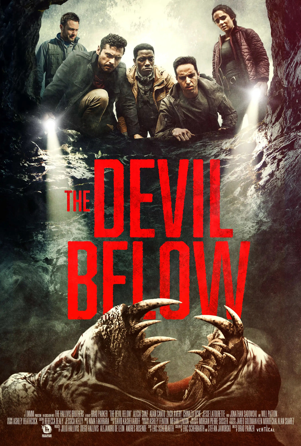 Extra Large Movie Poster Image for The Devil Below 