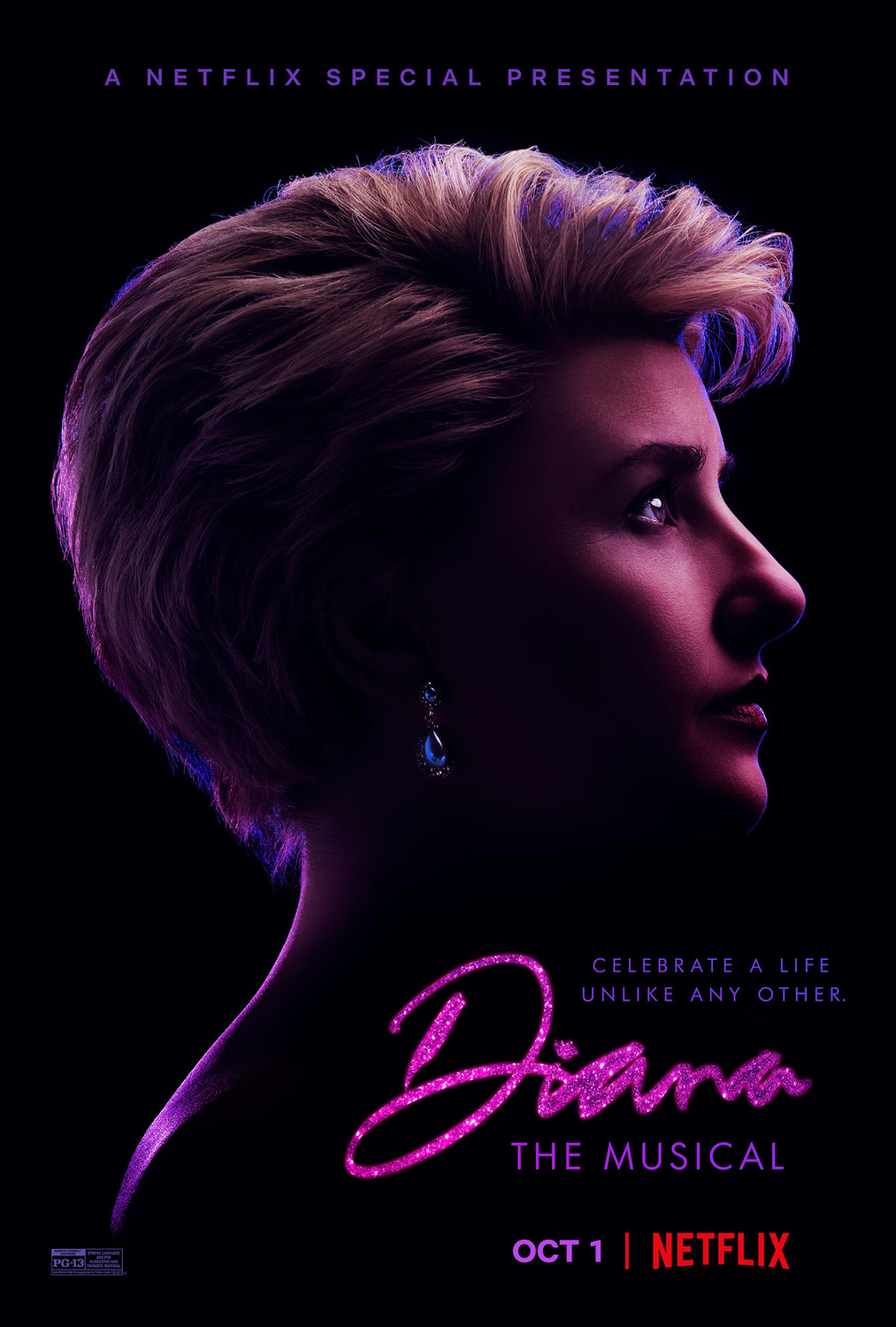 Extra Large Movie Poster Image for Diana: The Musical 