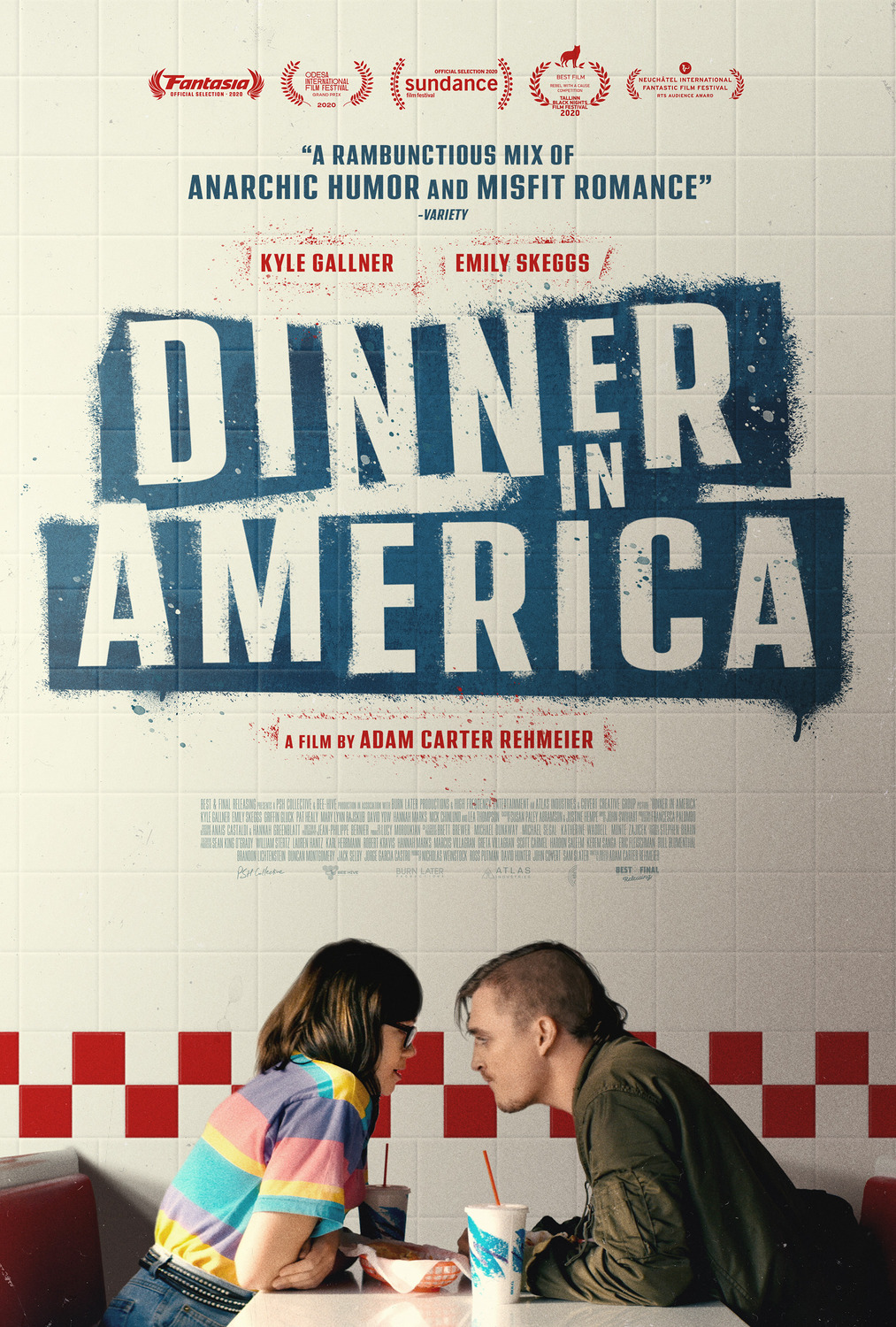 Extra Large Movie Poster Image for Dinner in America 