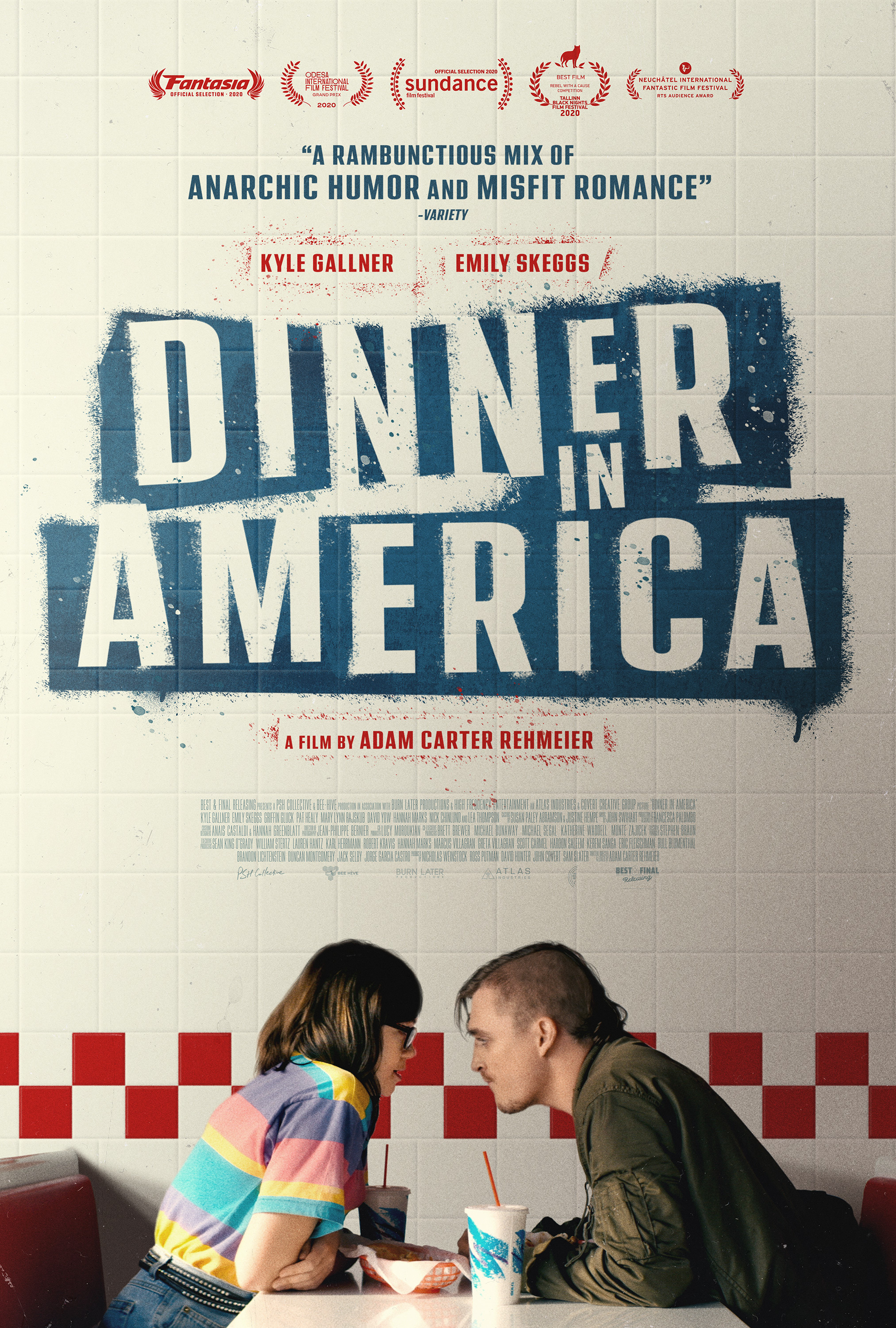 Mega Sized Movie Poster Image for Dinner in America 