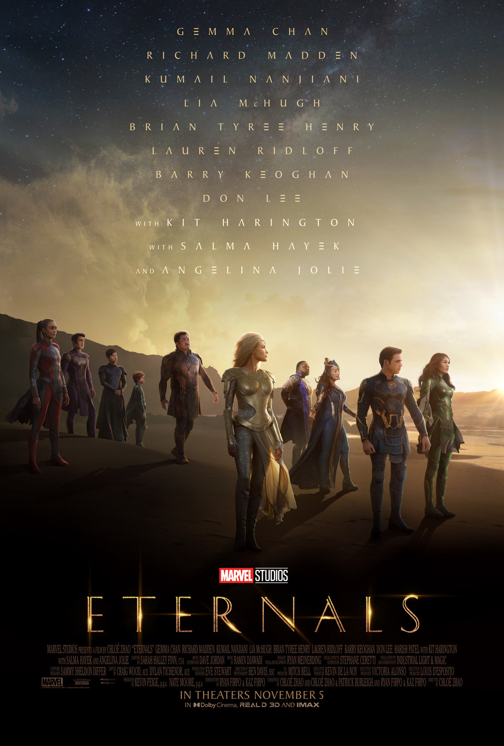 Extra Large Movie Poster Image for Eternals (#3 of 23)