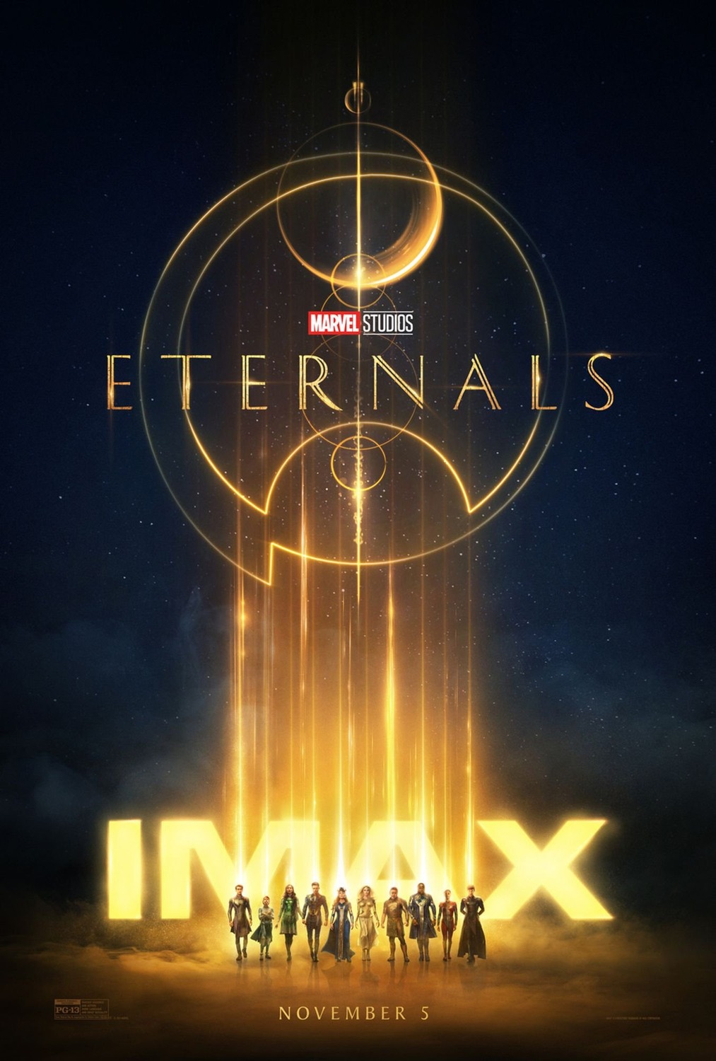 Extra Large Movie Poster Image for Eternals (#4 of 23)